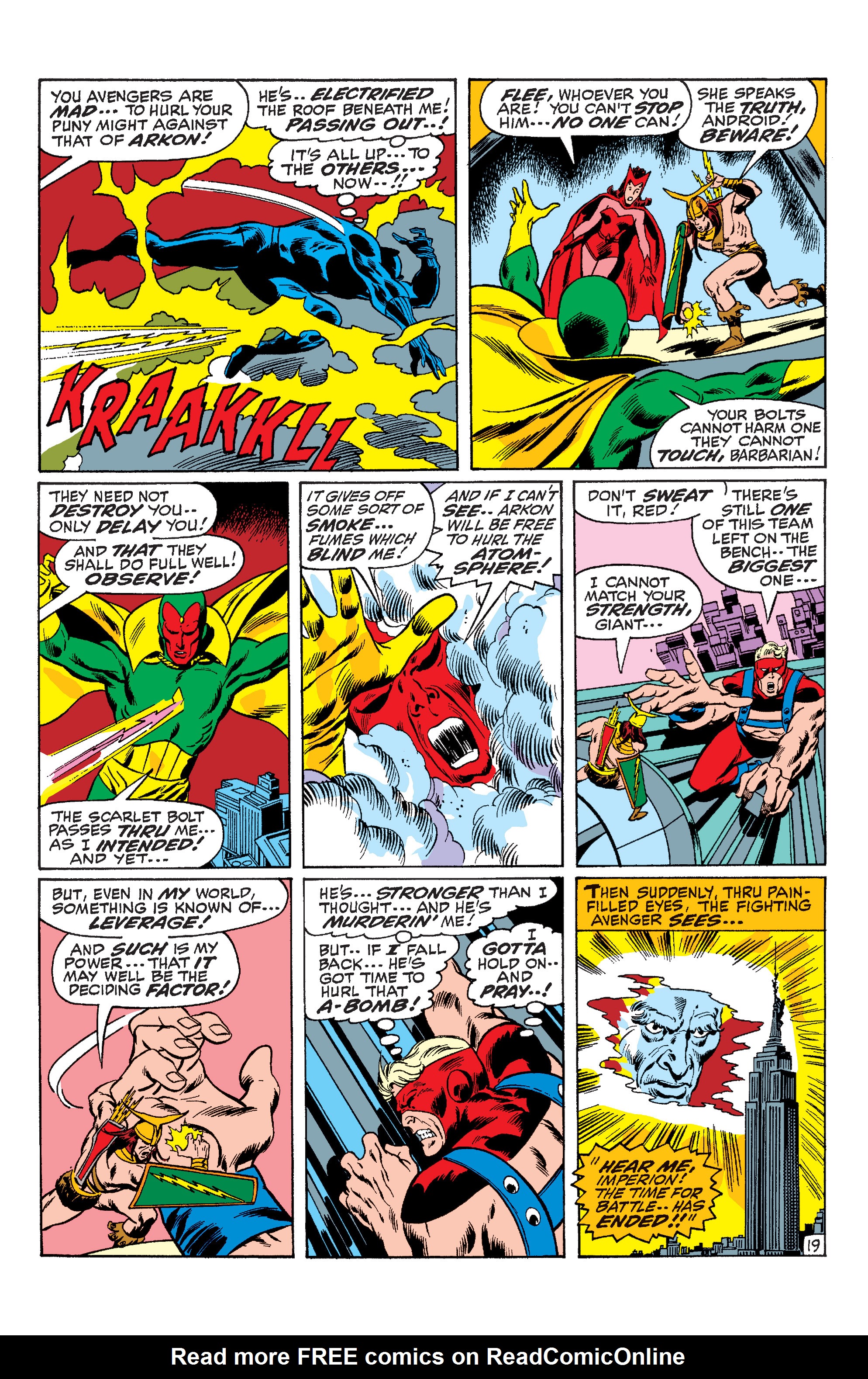Read online Marvel Masterworks: The Avengers comic -  Issue # TPB 8 (Part 2) - 66