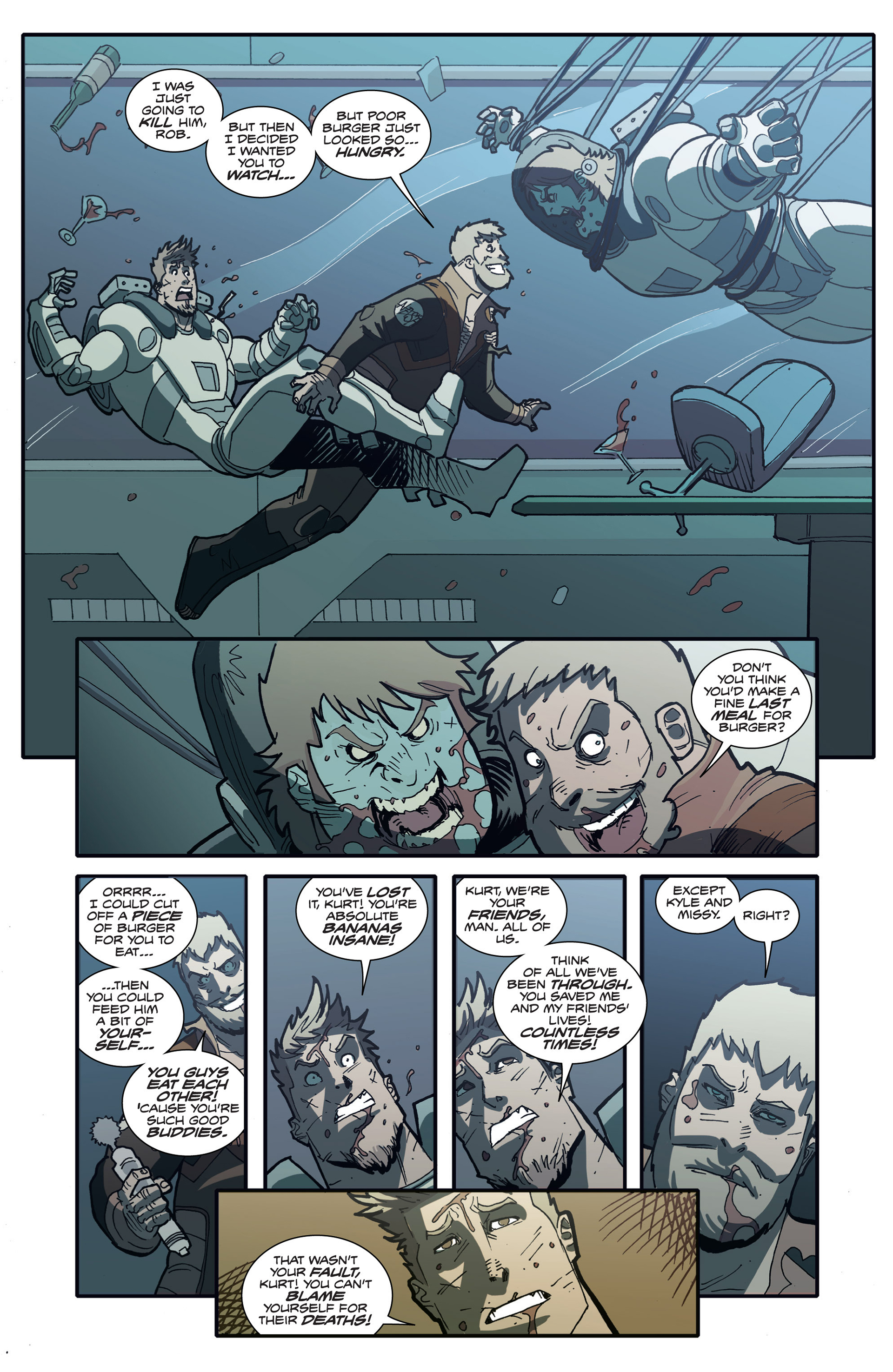 Read online Fanboys vs. Zombies comic -  Issue #16 - 17