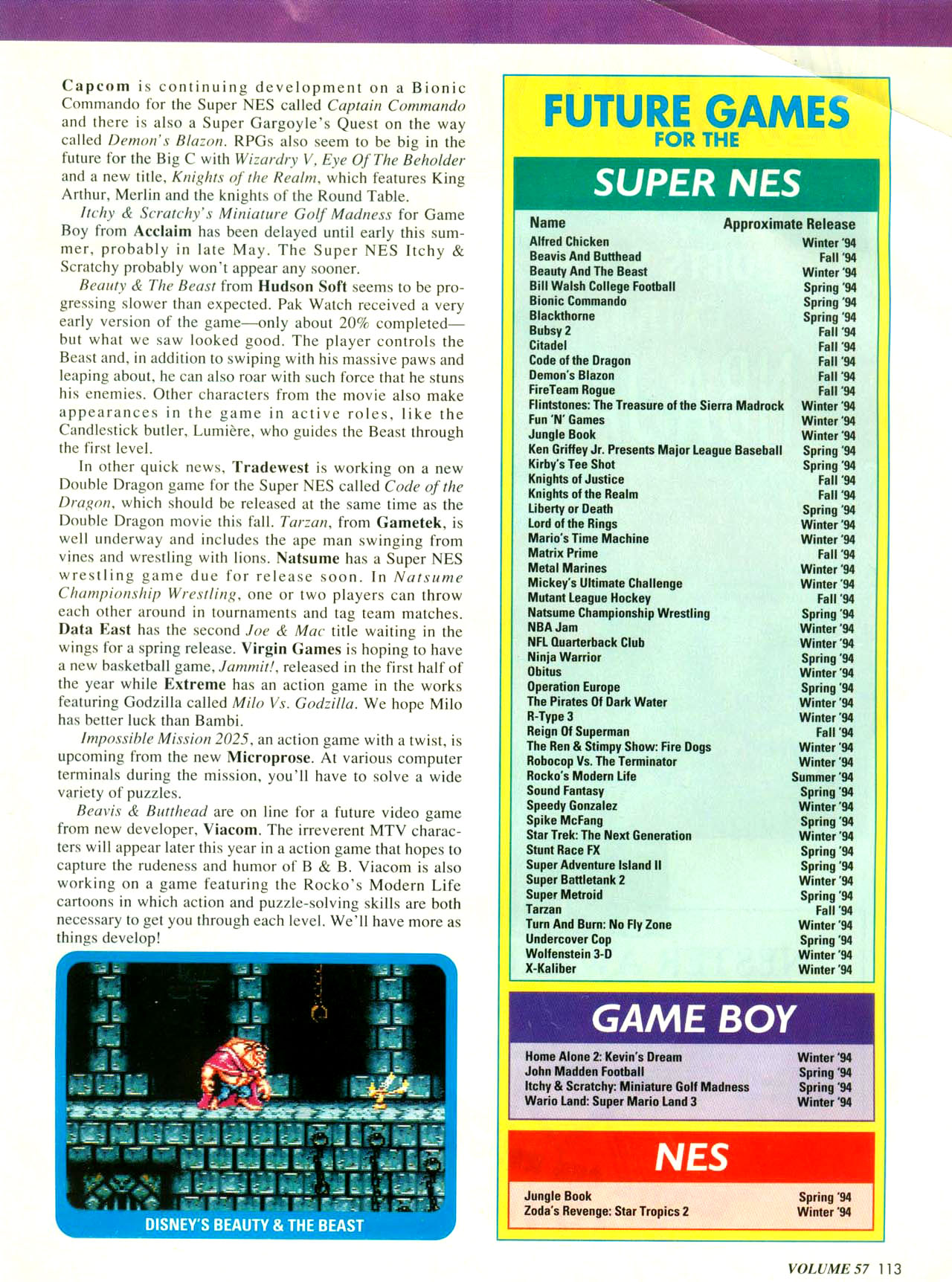 Read online Nintendo Power comic -  Issue #57 - 112