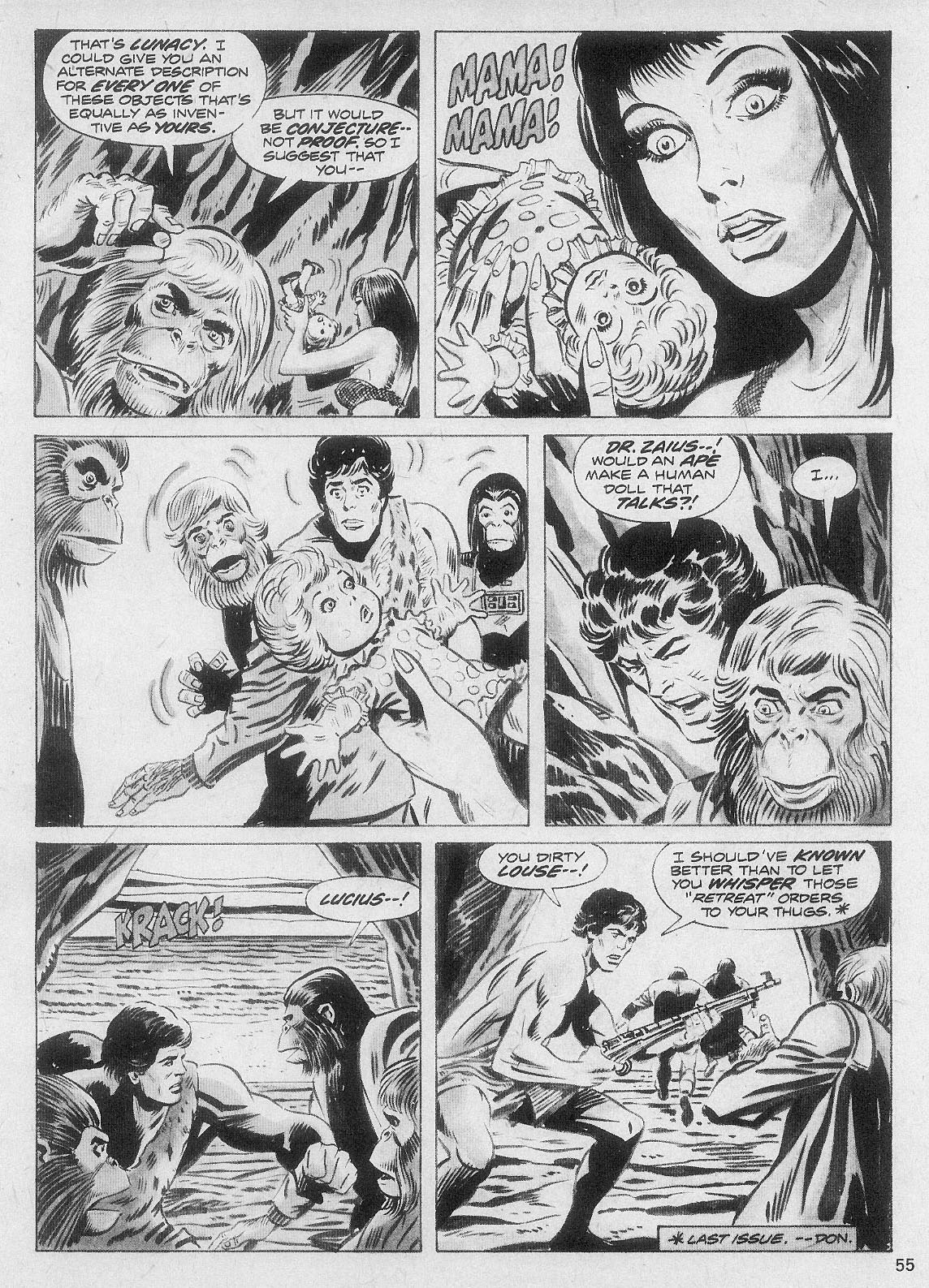 Read online Planet of the Apes comic -  Issue #6 - 50