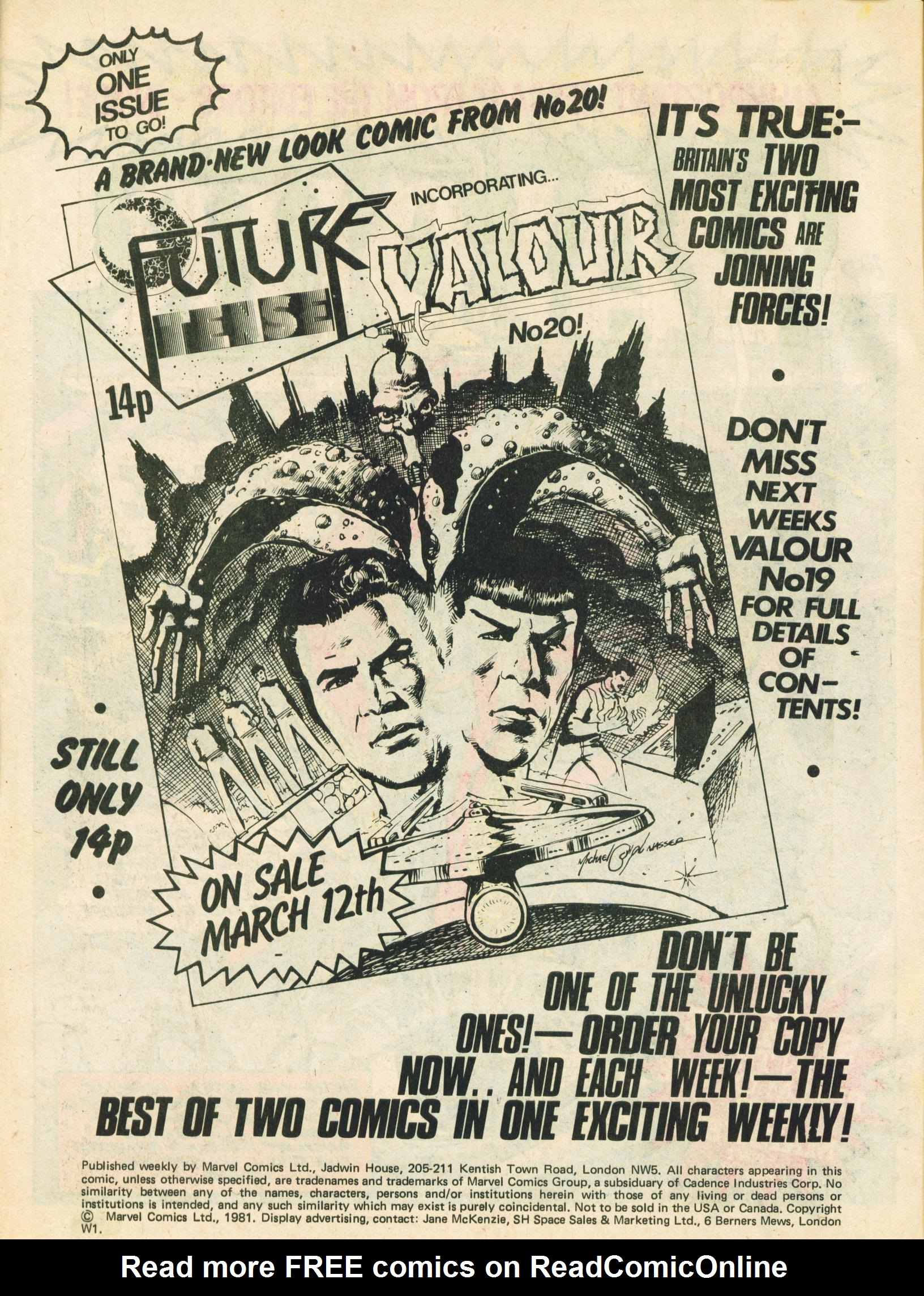 Read online Valour comic -  Issue #18 - 2