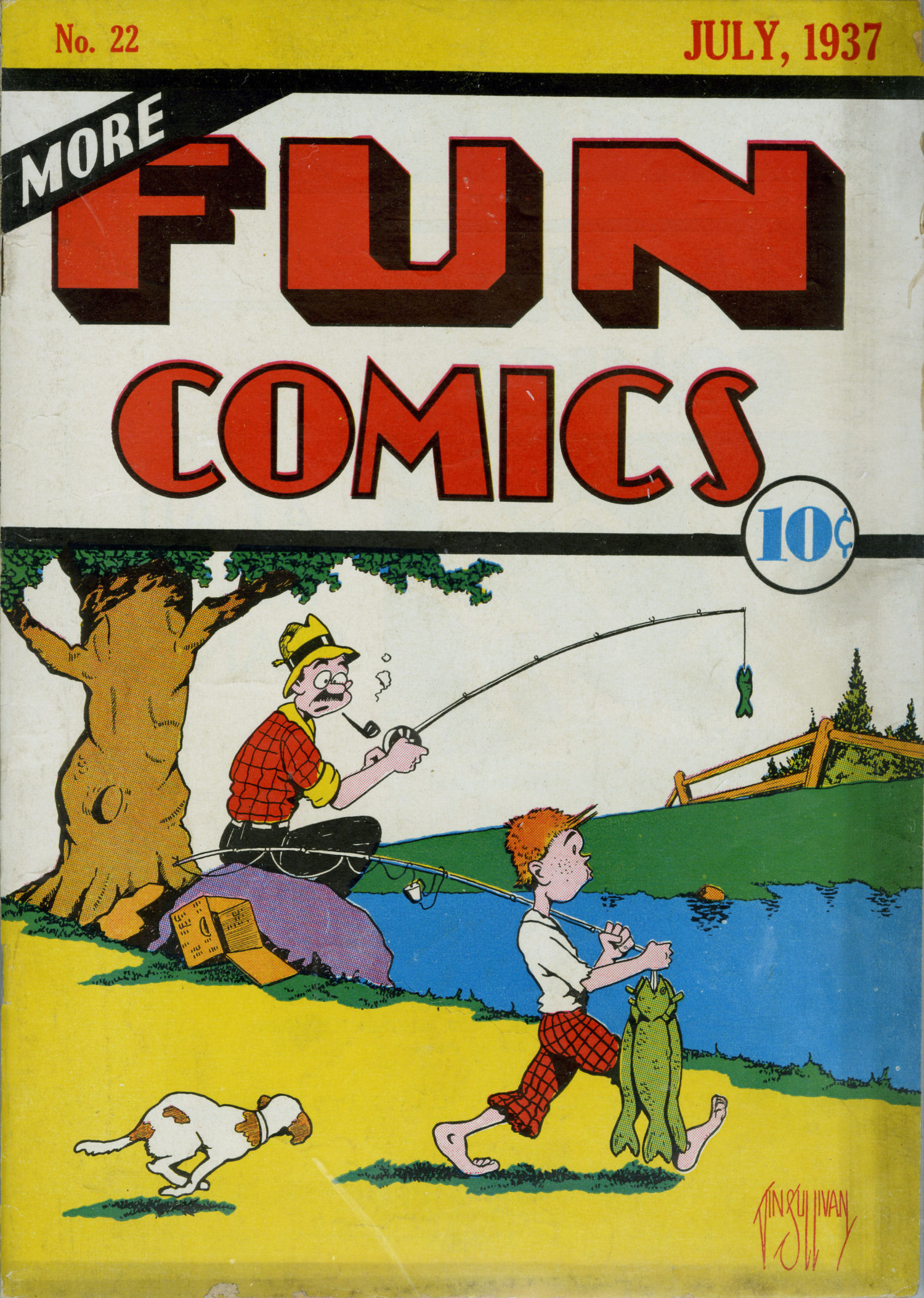 Read online More Fun Comics comic -  Issue #22 - 2
