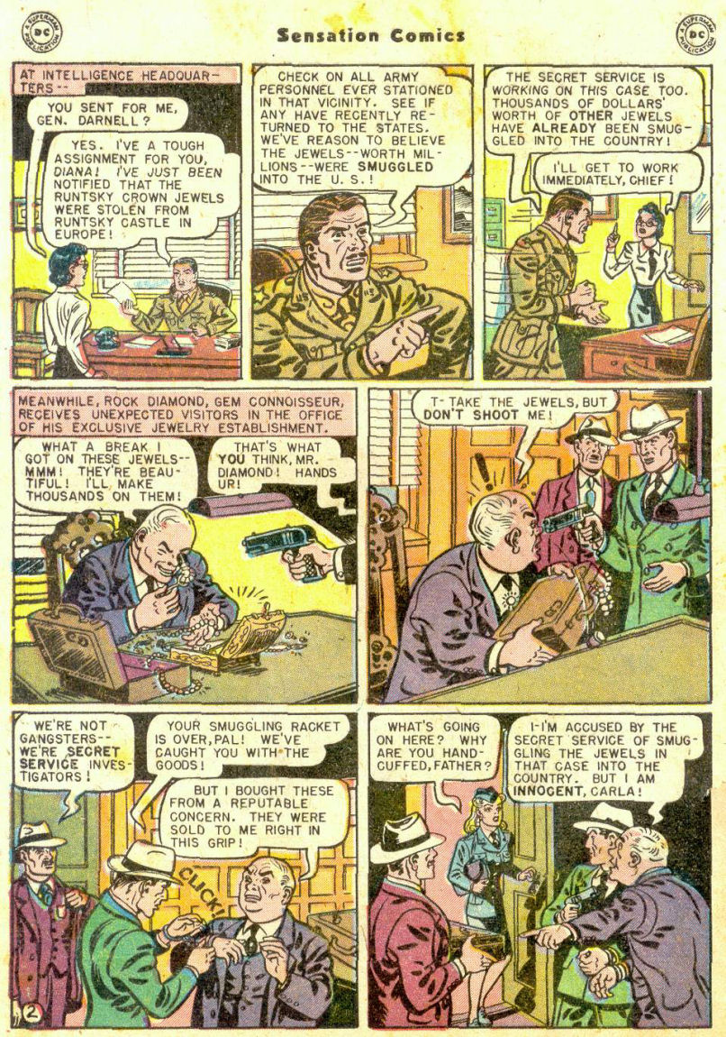 Read online Sensation (Mystery) Comics comic -  Issue #74 - 4