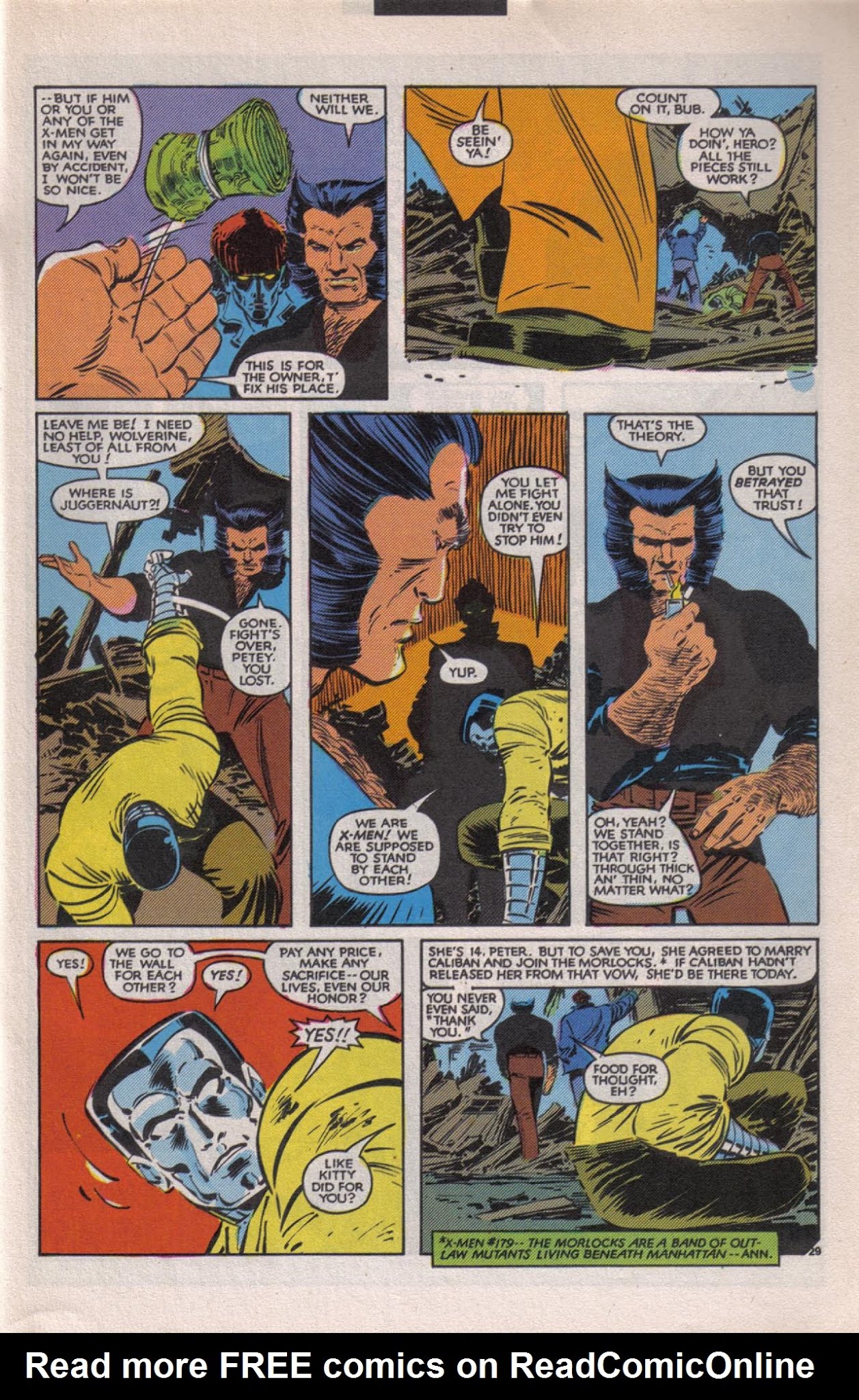Read online X-Men Classic comic -  Issue #87 - 22