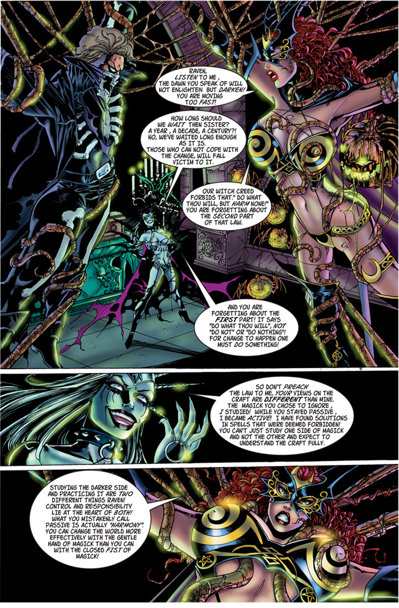 Read online Tarot: Witch of the Black Rose comic -  Issue #3 - 18