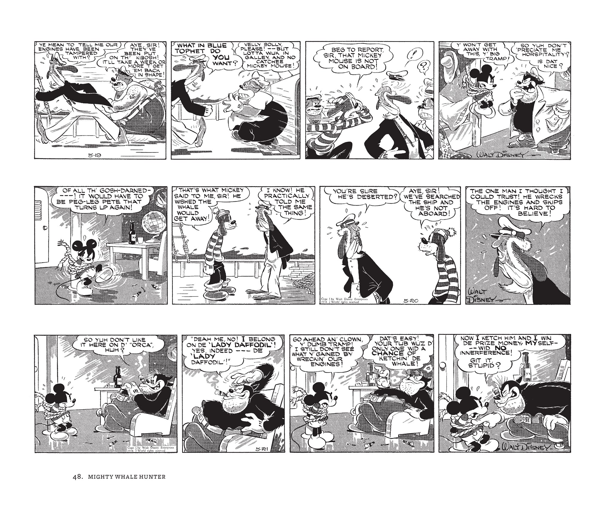 Read online Walt Disney's Mickey Mouse by Floyd Gottfredson comic -  Issue # TPB 5 (Part 1) - 48