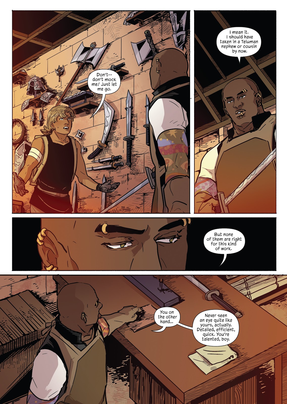 A Spark Within the Forge: An Ember in the Ashes Graphic Novel issue TPB - Page 71