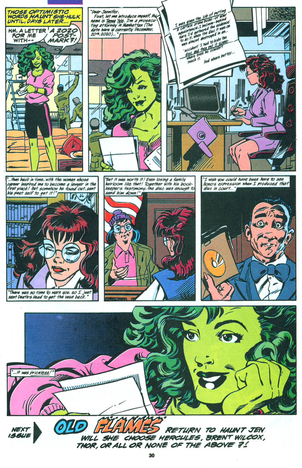 Read online The Sensational She-Hulk comic -  Issue #24 - 24