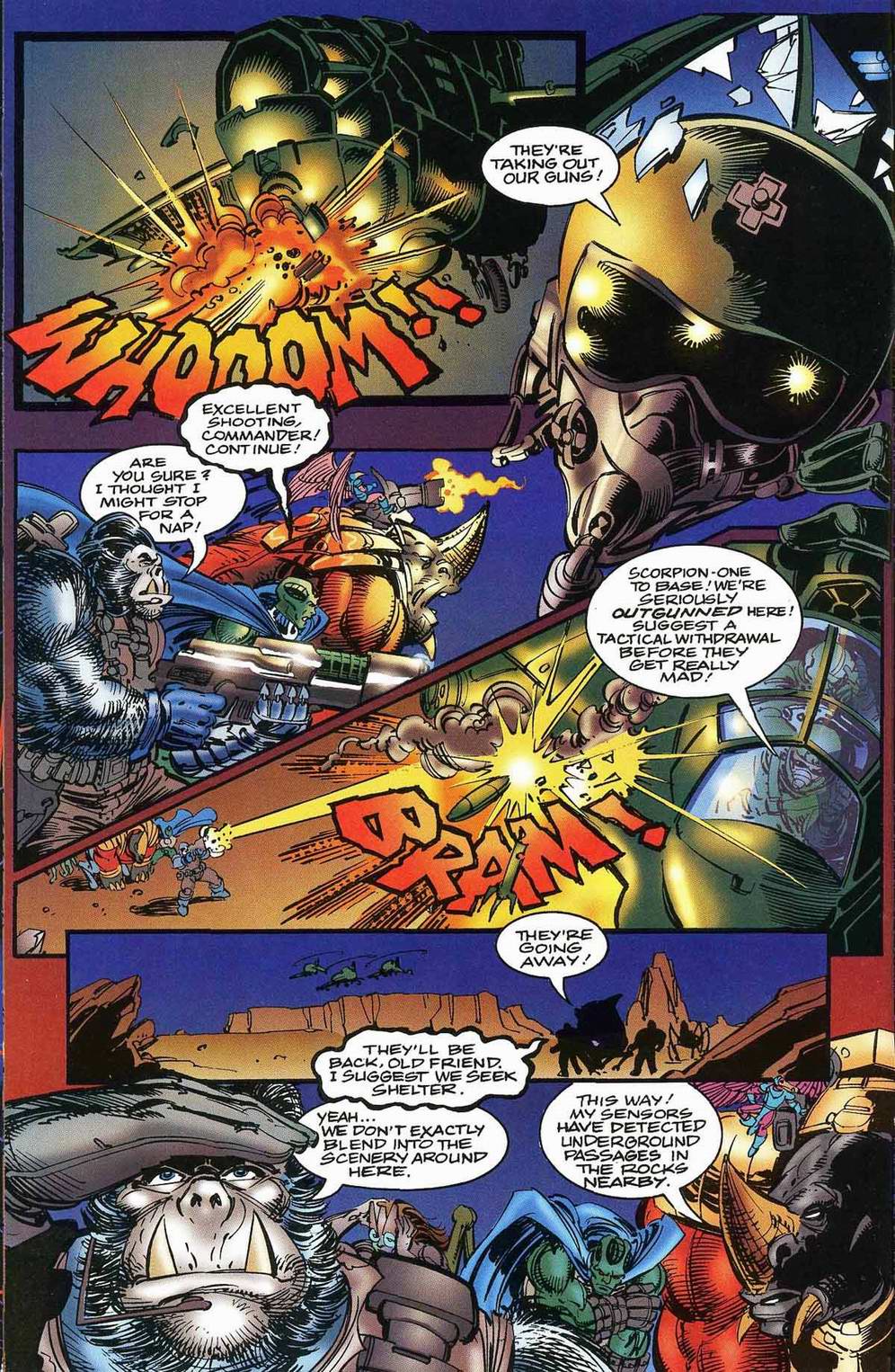 Read online Leonard Nimoy's Primortals (1995) comic -  Issue #11 - 7