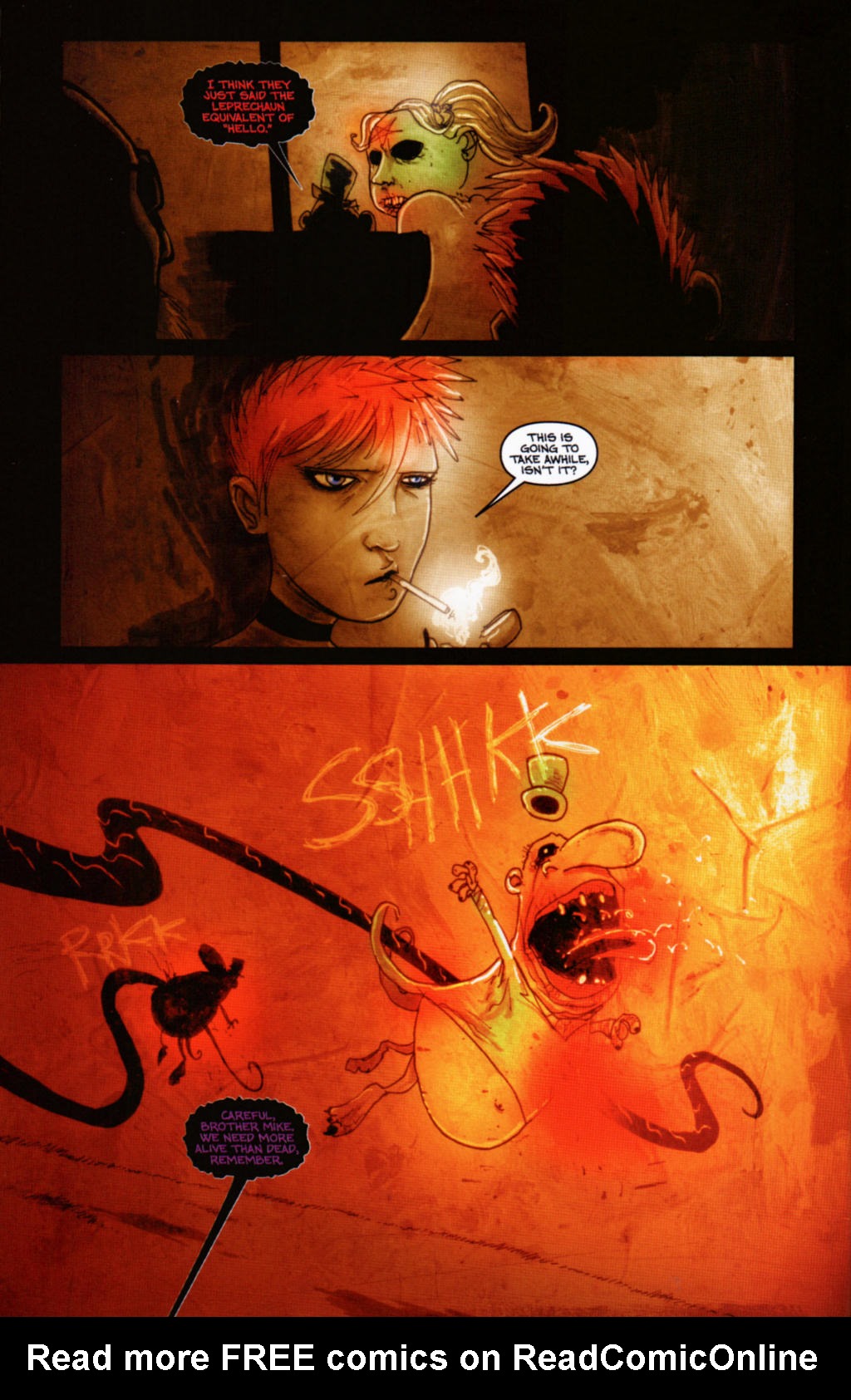 Read online Wormwood: Gentleman Corpse comic -  Issue #6 - 19