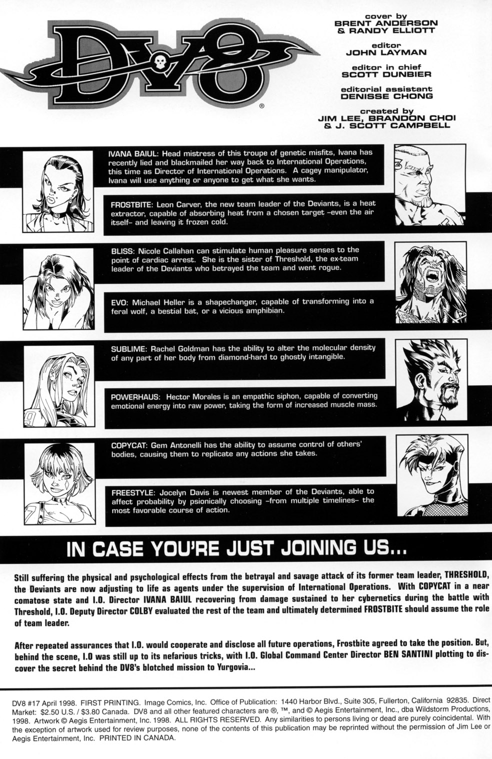 Read online DV8 comic -  Issue #17 - 2