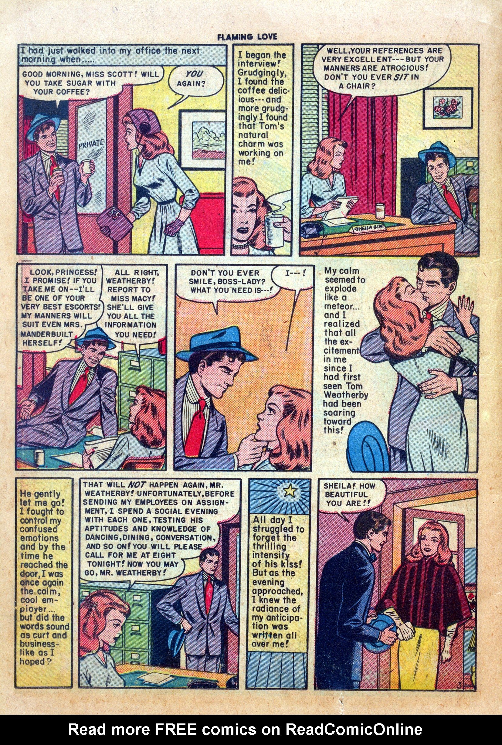 Read online Flaming Love comic -  Issue #3 - 14