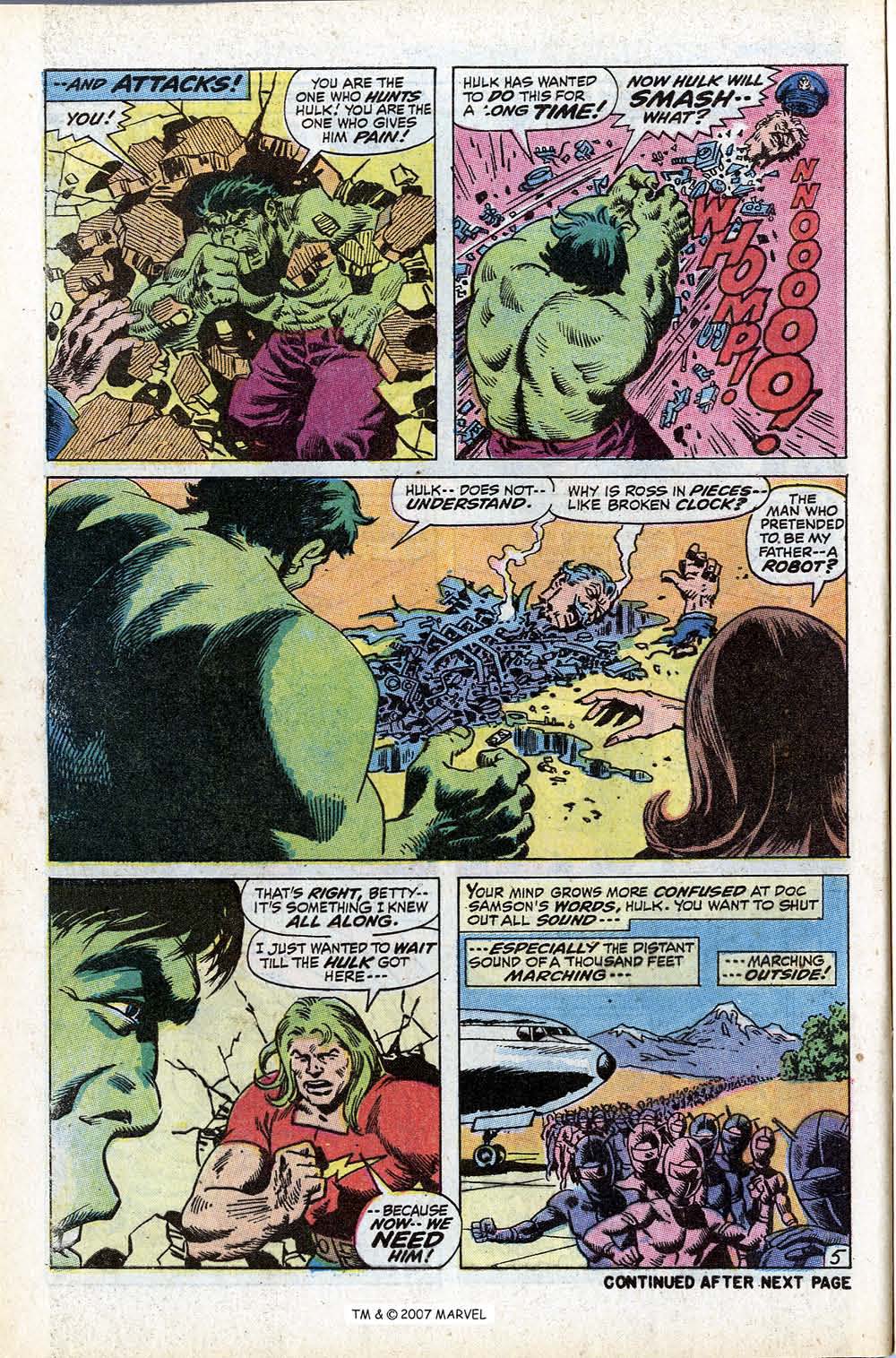 Read online The Incredible Hulk (1968) comic -  Issue #147 - 8