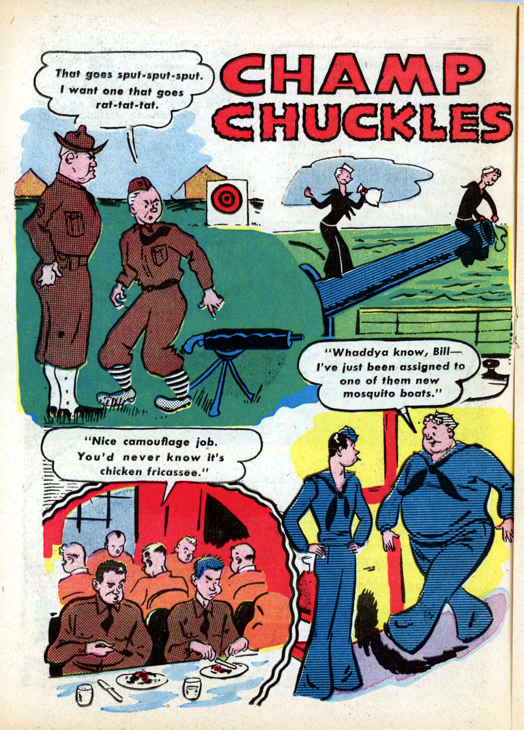 Read online Champ Comics comic -  Issue #25 - 32