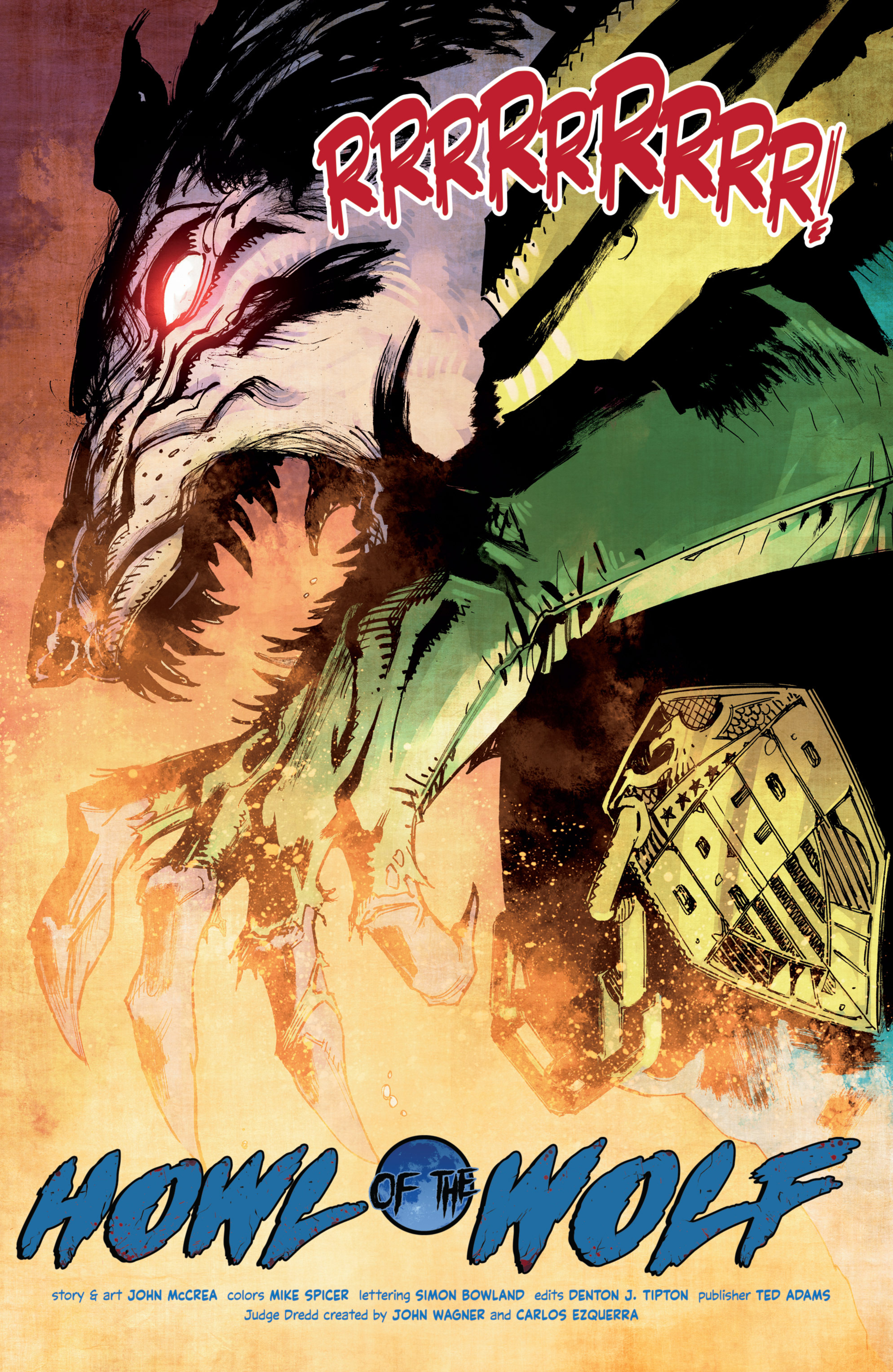 Read online Judge Dredd: Cry of the Werewolf comic -  Issue # Full - 55