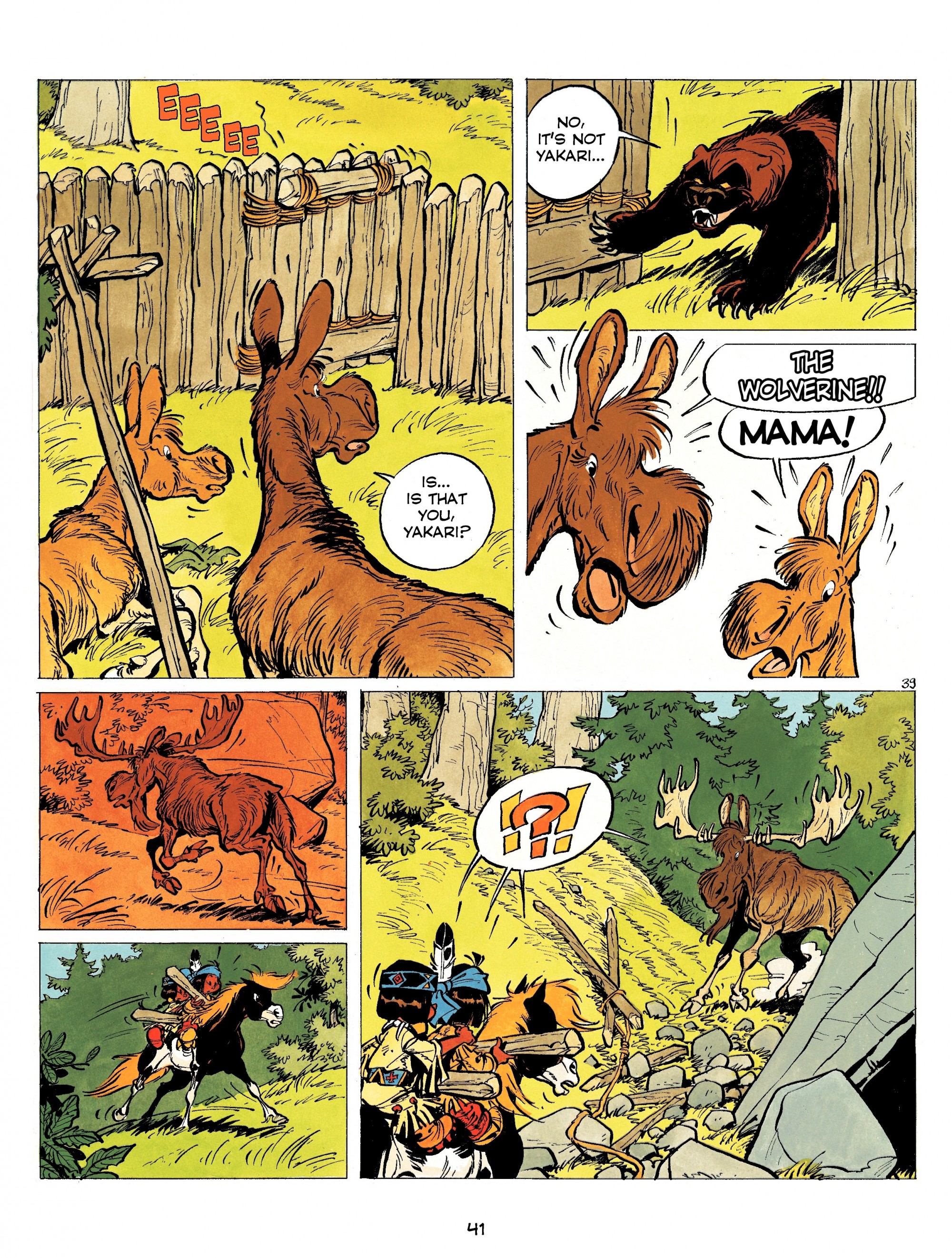 Read online Yakari comic -  Issue #7 - 41
