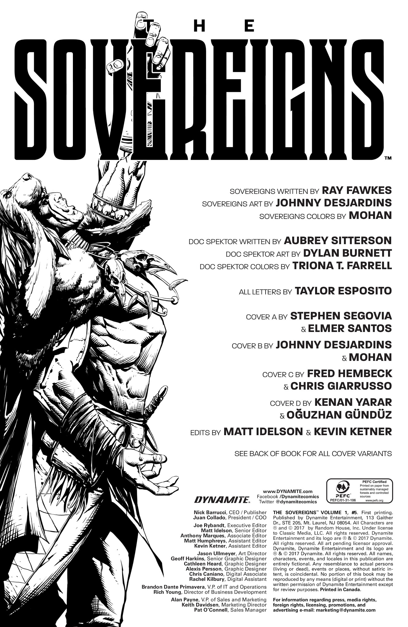 Read online The Sovereigns comic -  Issue #5 - 5