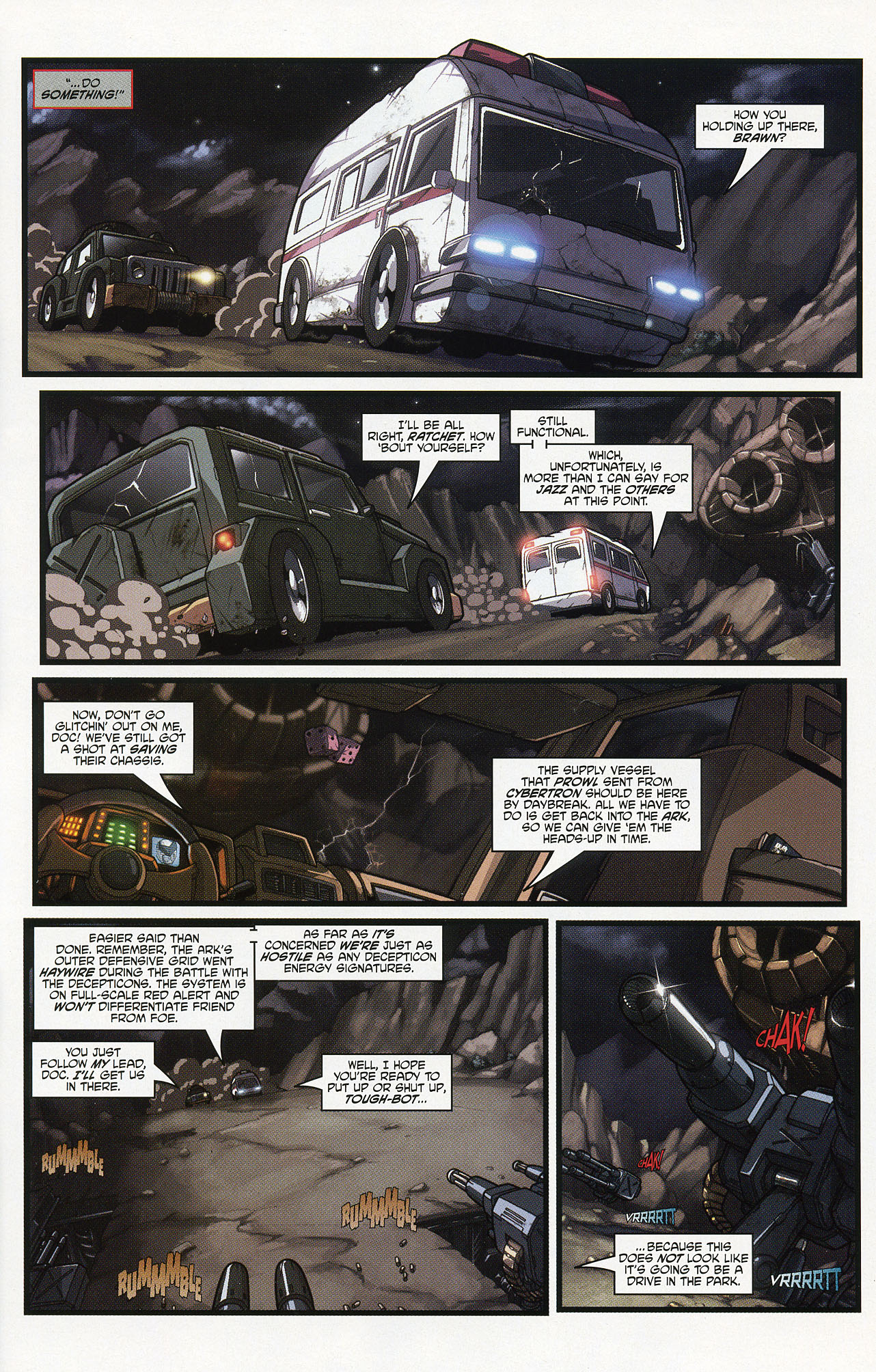 Read online Transformers: Generation 1 (2004) comic -  Issue #1 - 6
