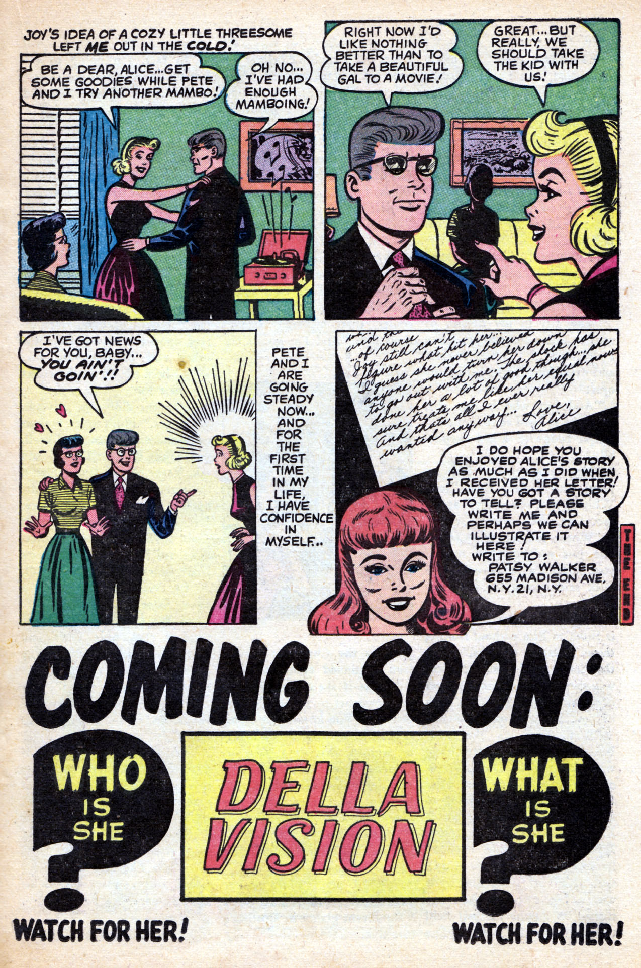 Read online Patsy and Hedy comic -  Issue #34 - 23