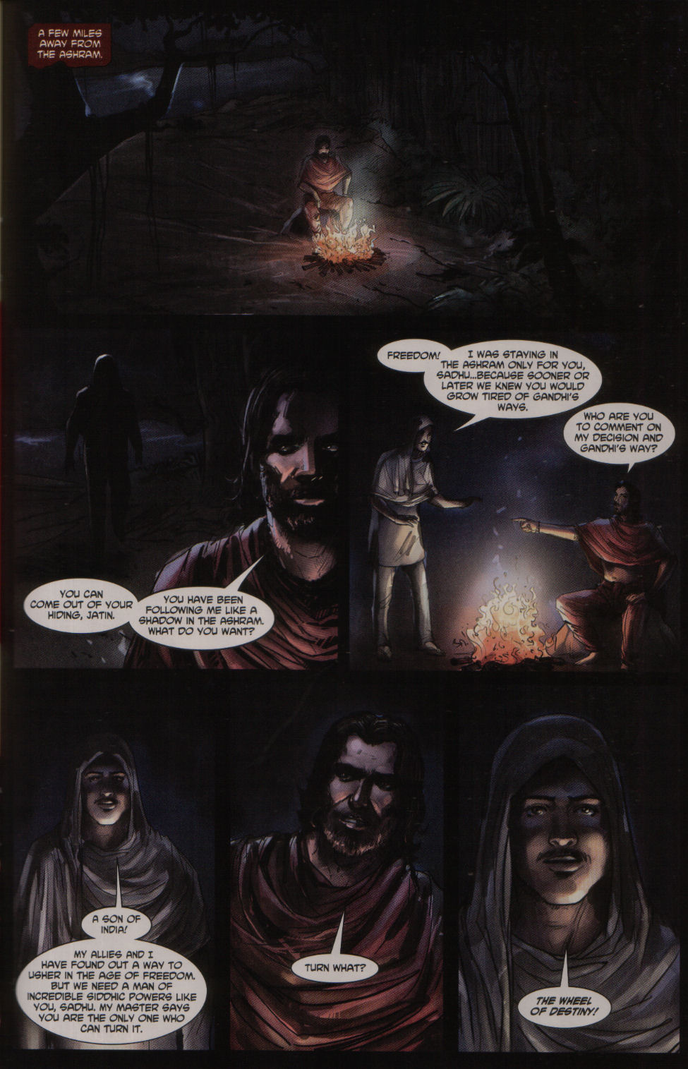 Read online Sädhu Wheel of Destiny comic -  Issue #2 - 23