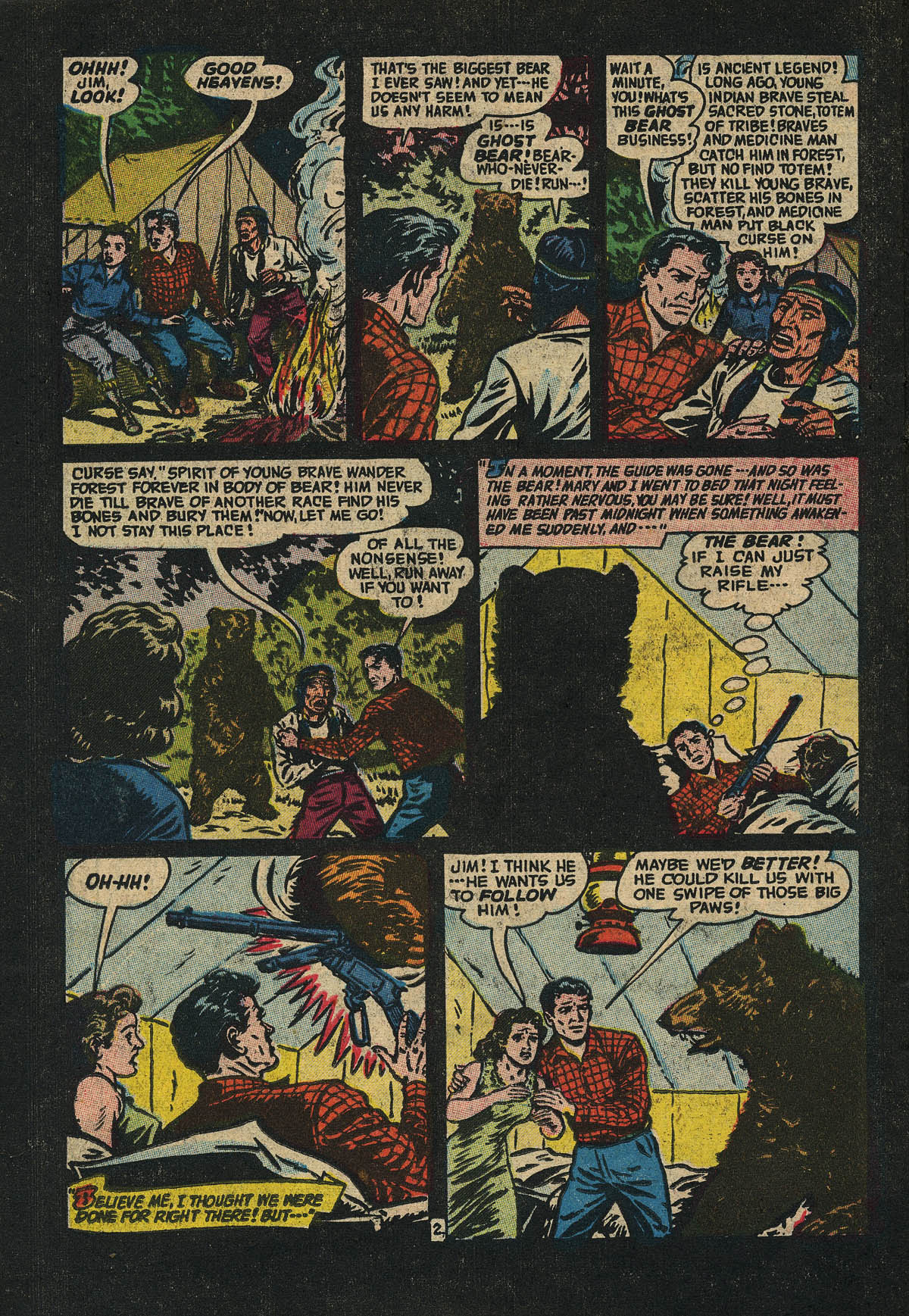 Read online Adventures Into The Unknown comic -  Issue #57 - 24