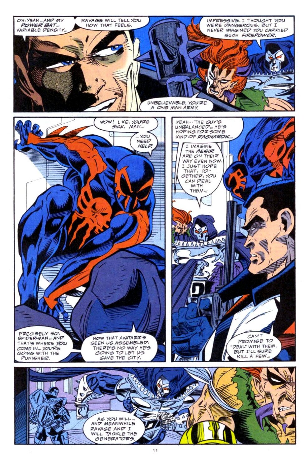 Read online Punisher 2099 comic -  Issue #13 - 9