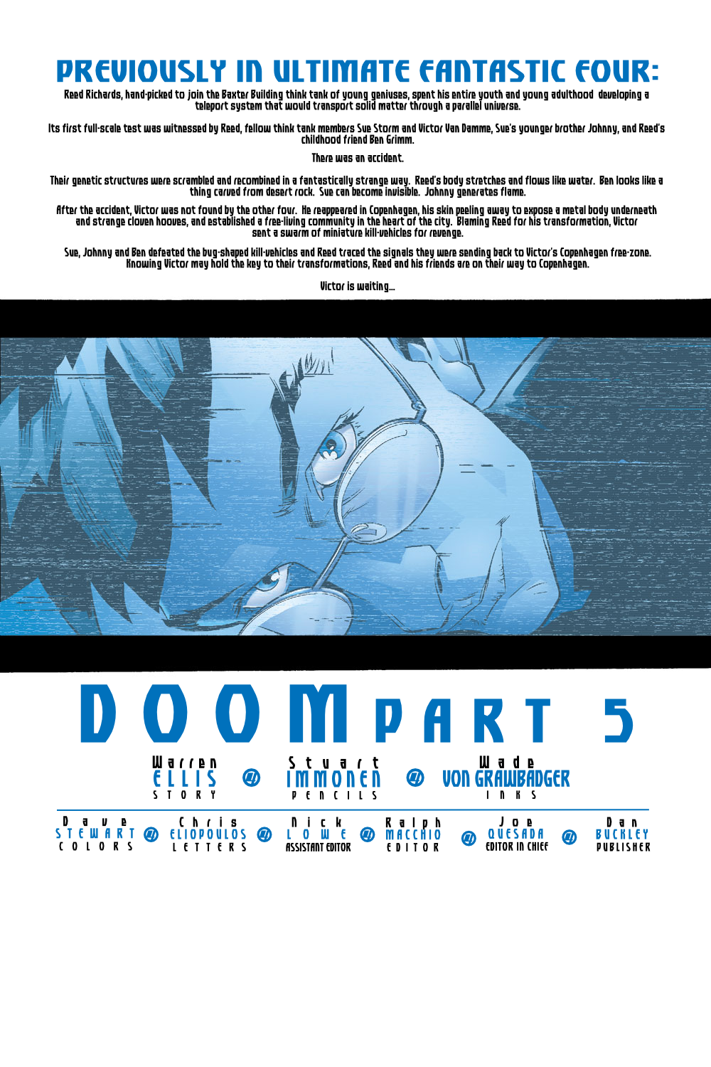Read online Ultimate Fantastic Four (2004) comic -  Issue #11 - 2