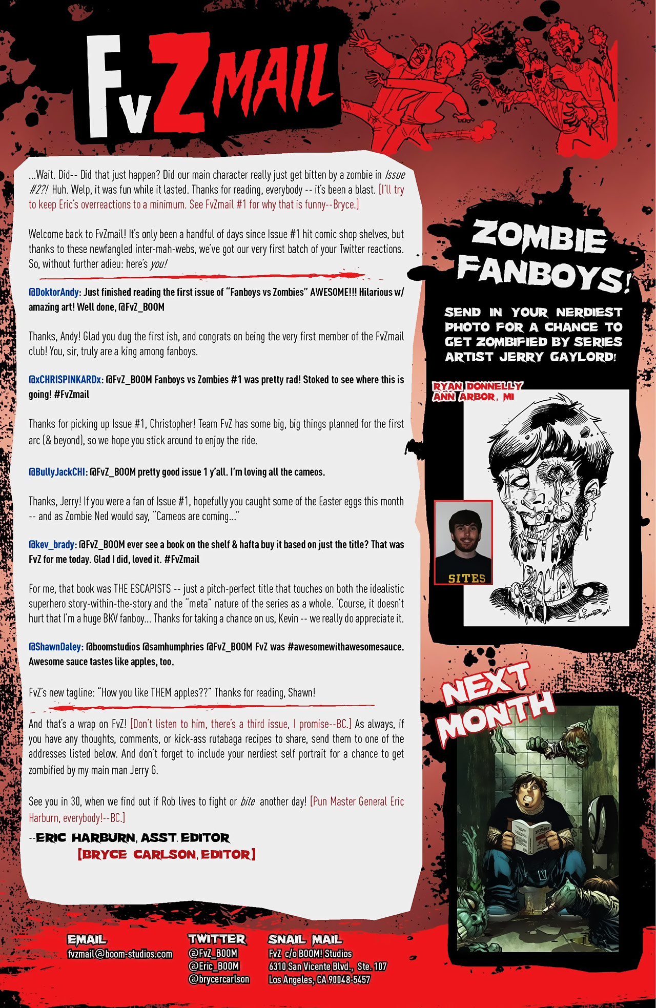 Read online Fanboys vs. Zombies comic -  Issue #2 - 30