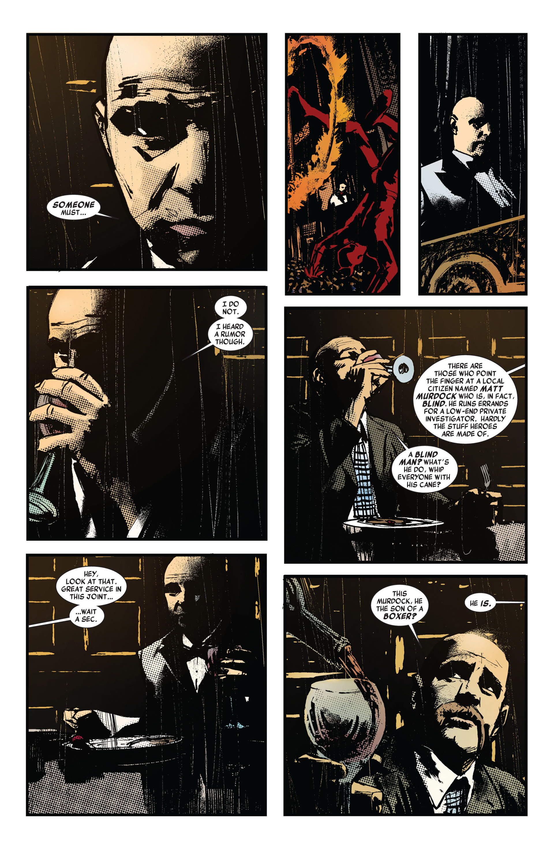 Read online Daredevil Noir comic -  Issue #1 - 21