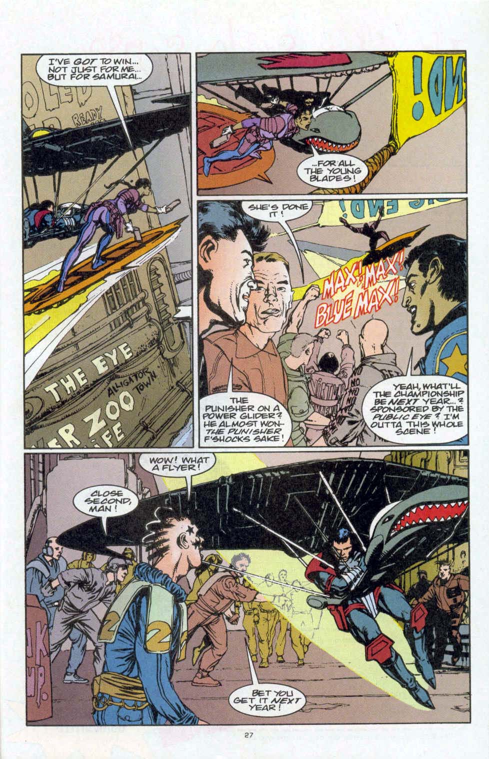 Read online Punisher 2099 comic -  Issue #27 - 22