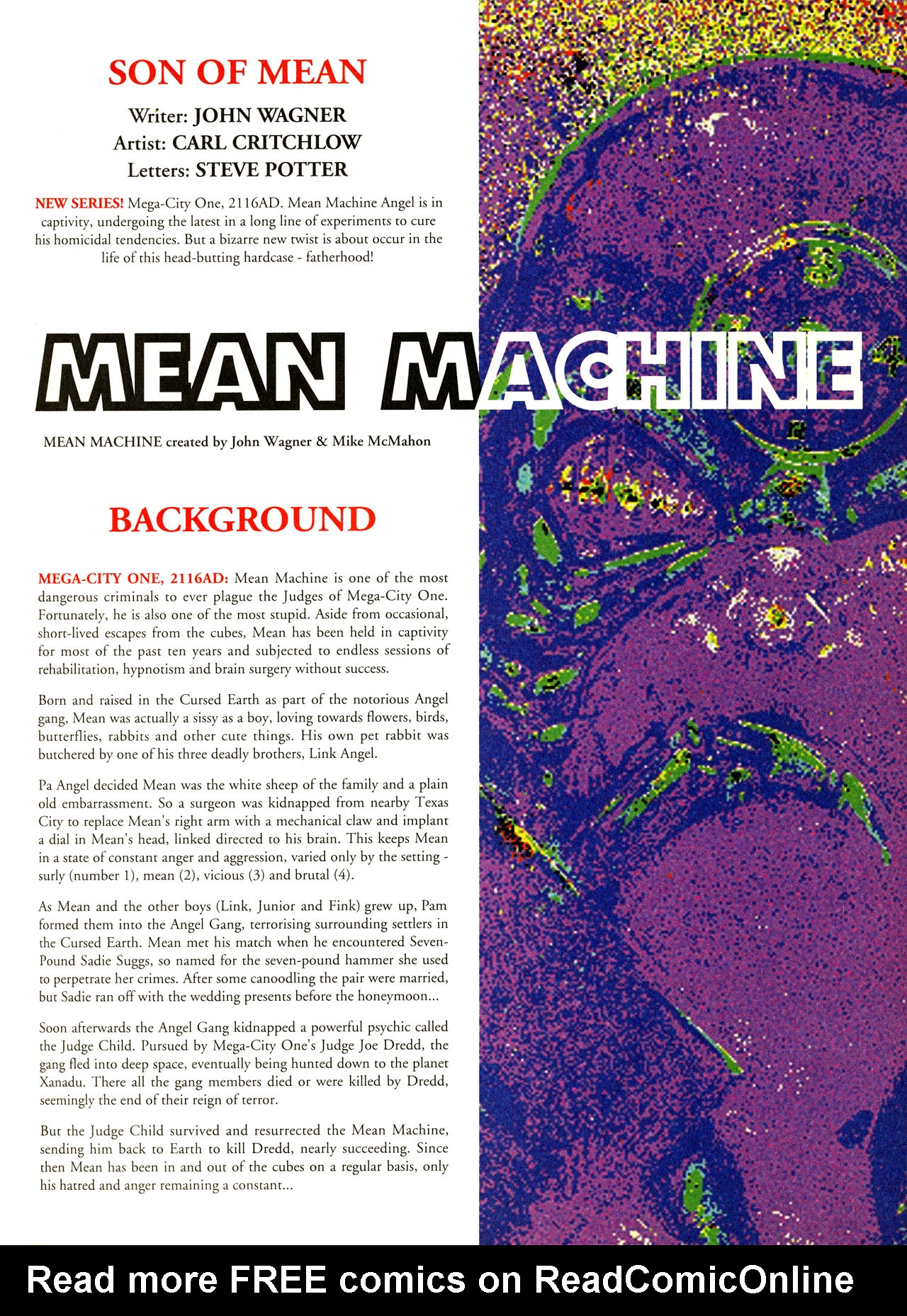 Read online Judge Dredd: The Megazine (vol. 2) comic -  Issue #63 - 23