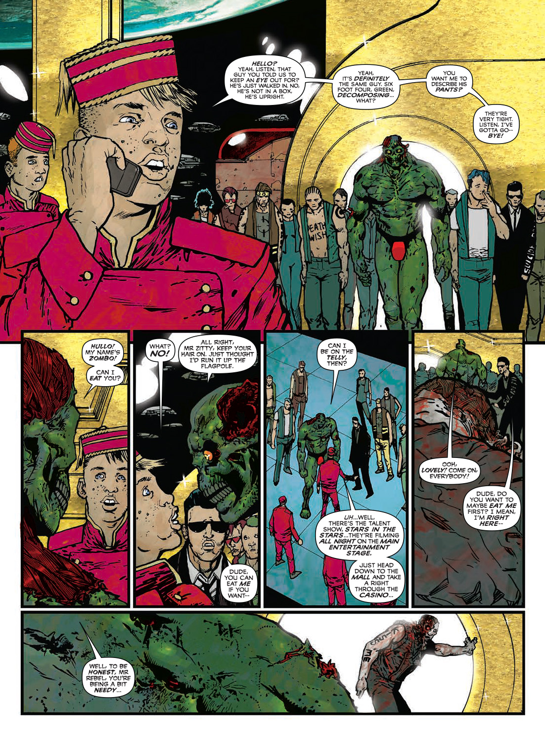 Read online Zombo comic -  Issue # TPB 1 - 62