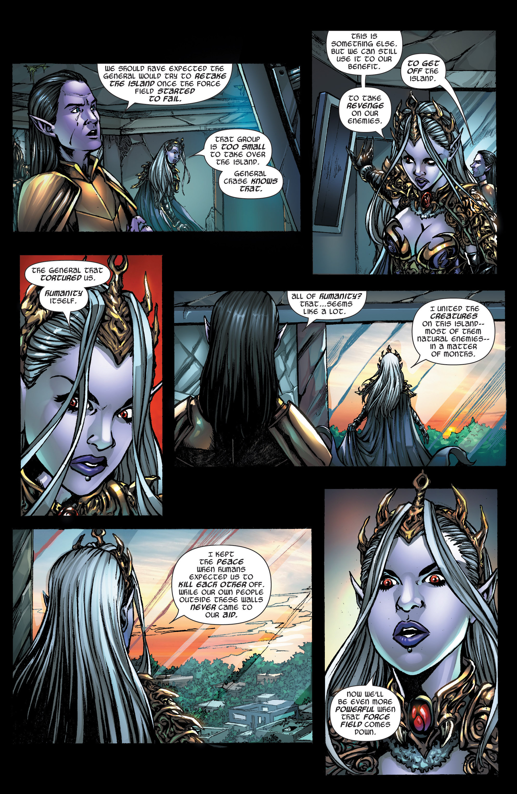 Read online Escape from Monster Island comic -  Issue #3 - 8