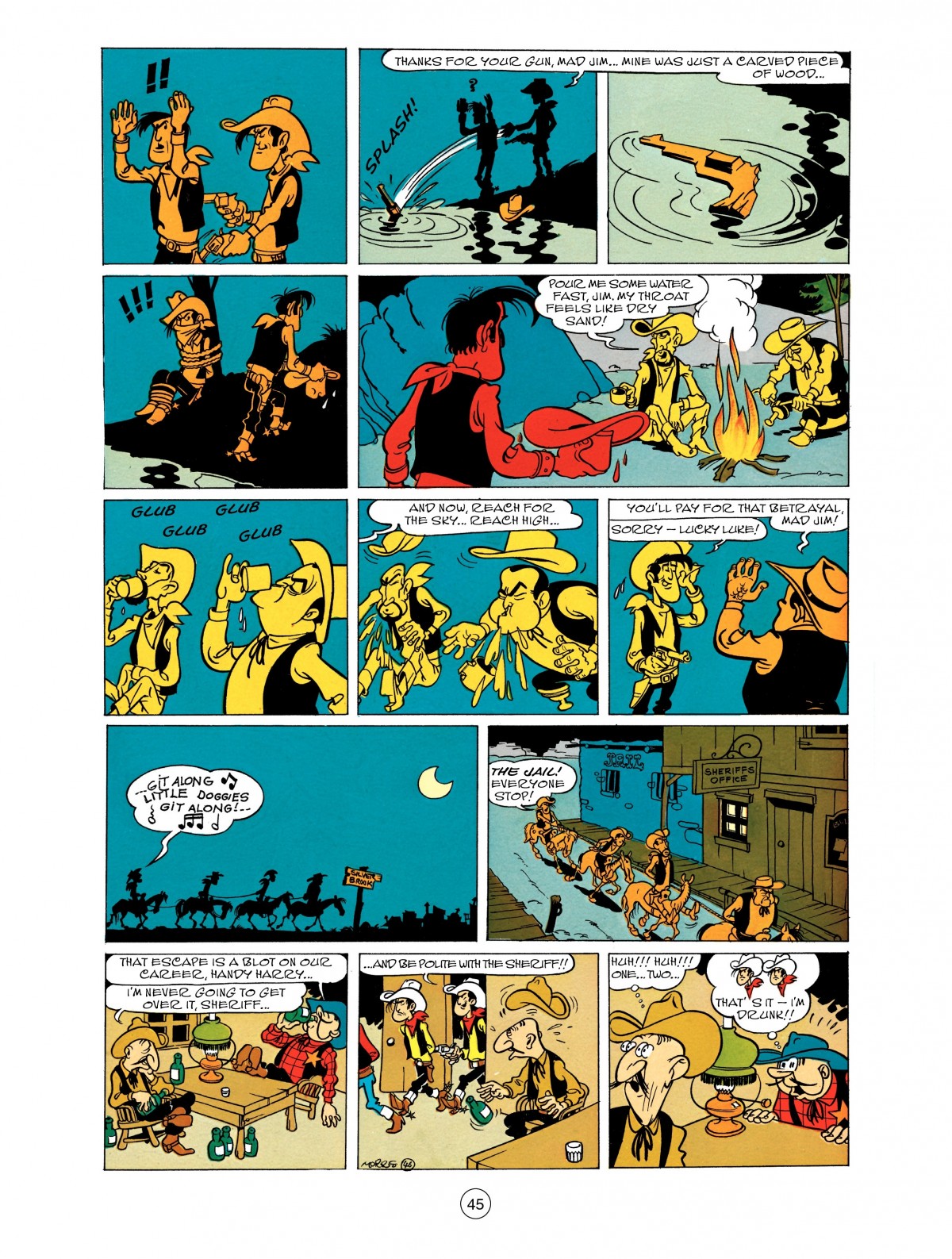 Read online A Lucky Luke Adventure comic -  Issue #48 - 45