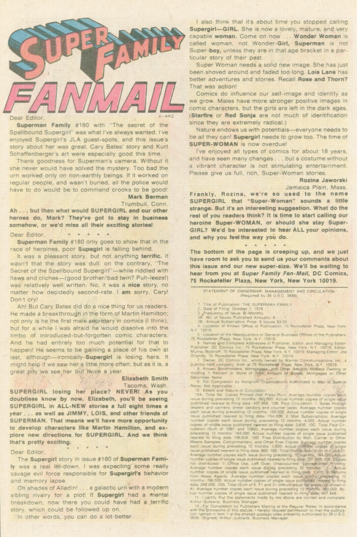 Read online The Superman Family comic -  Issue #183 - 30