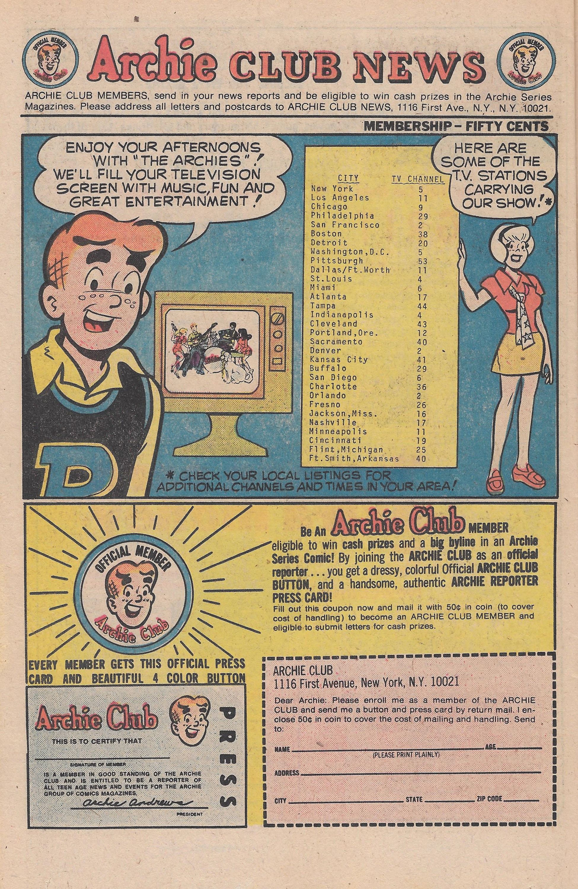 Read online Life With Archie (1958) comic -  Issue #180 - 26