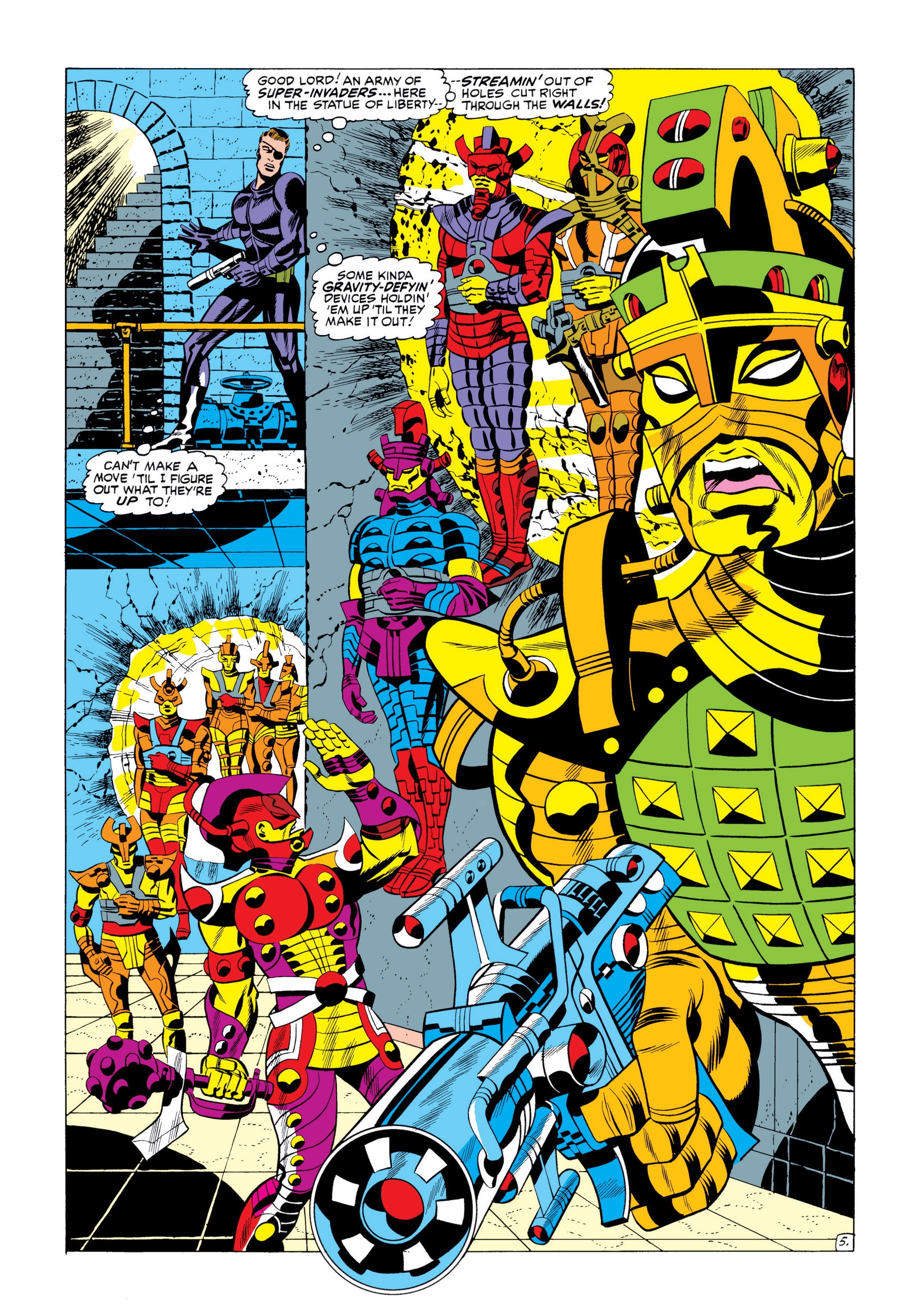 Read online Marvel Masterworks: Nick Fury, Agent of S.H.I.E.L.D. comic -  Issue # TPB 2 (Part 1) - 93