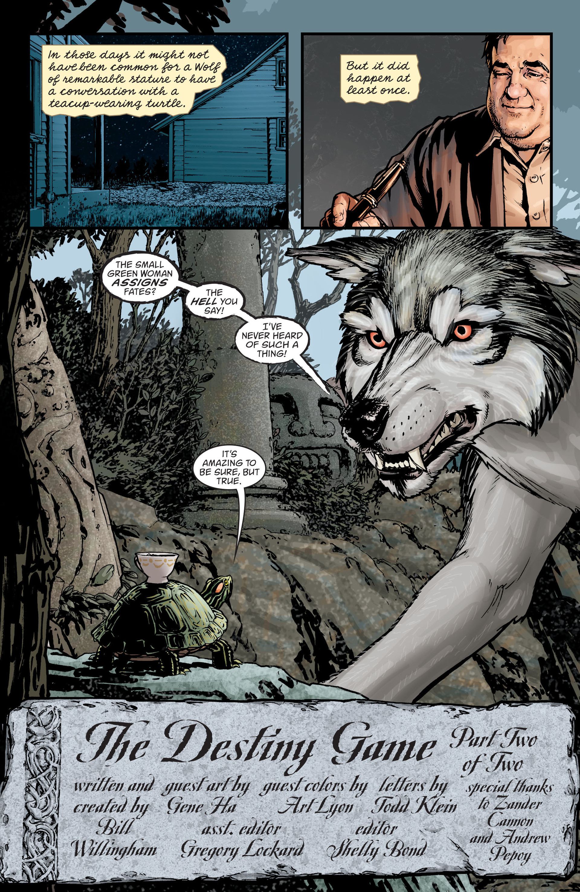 Read online Fables comic -  Issue #123 - 2