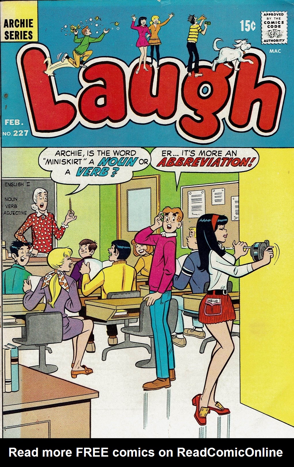 Read online Laugh (Comics) comic -  Issue #227 - 1