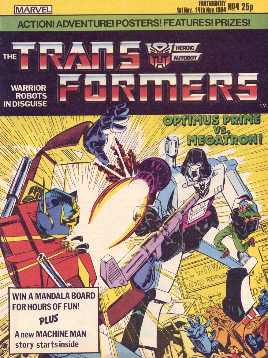 Read online The Transformers (UK) comic -  Issue #4 - 1