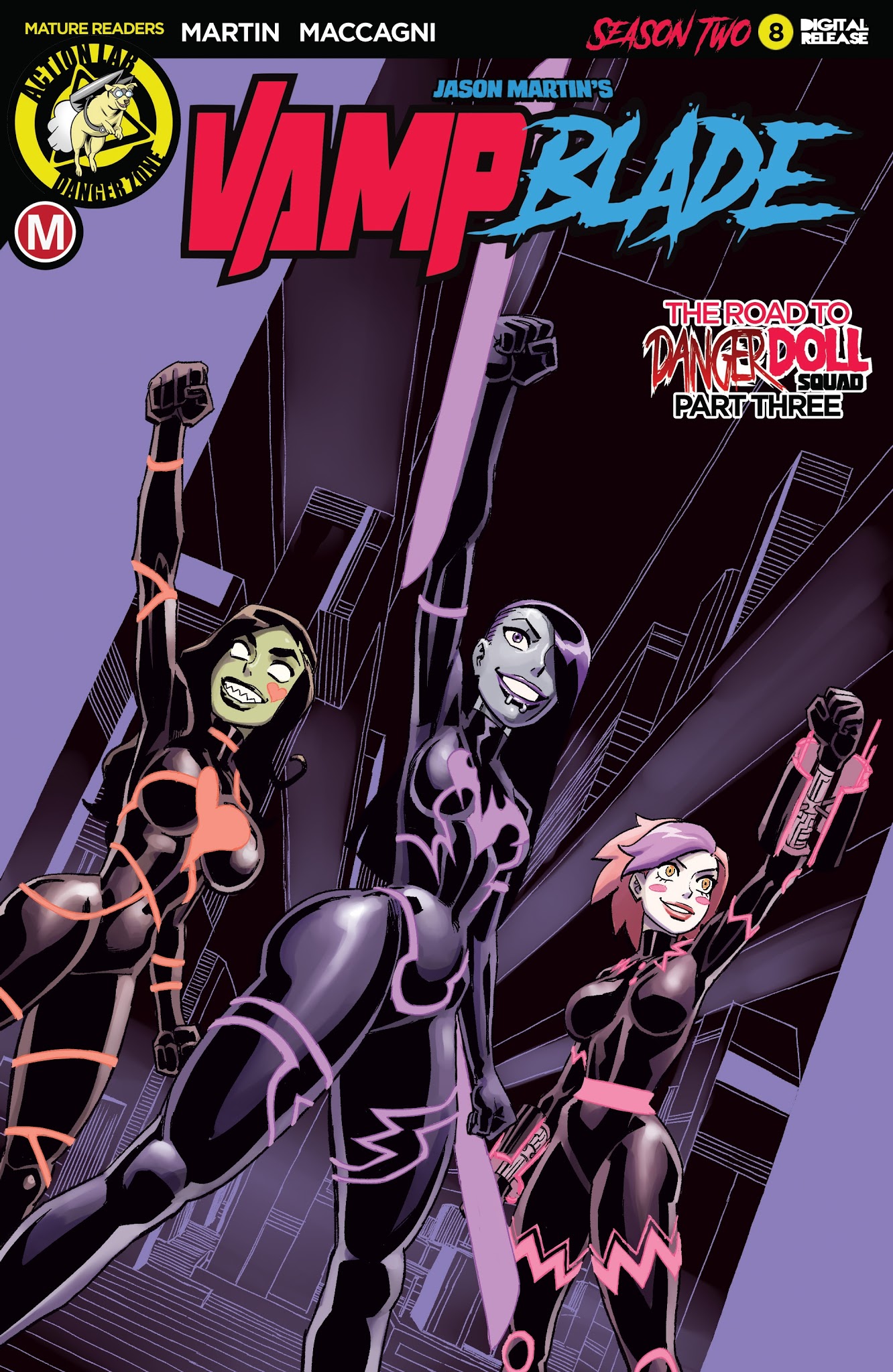 Read online Vampblade Season 2 comic -  Issue #8 - 1