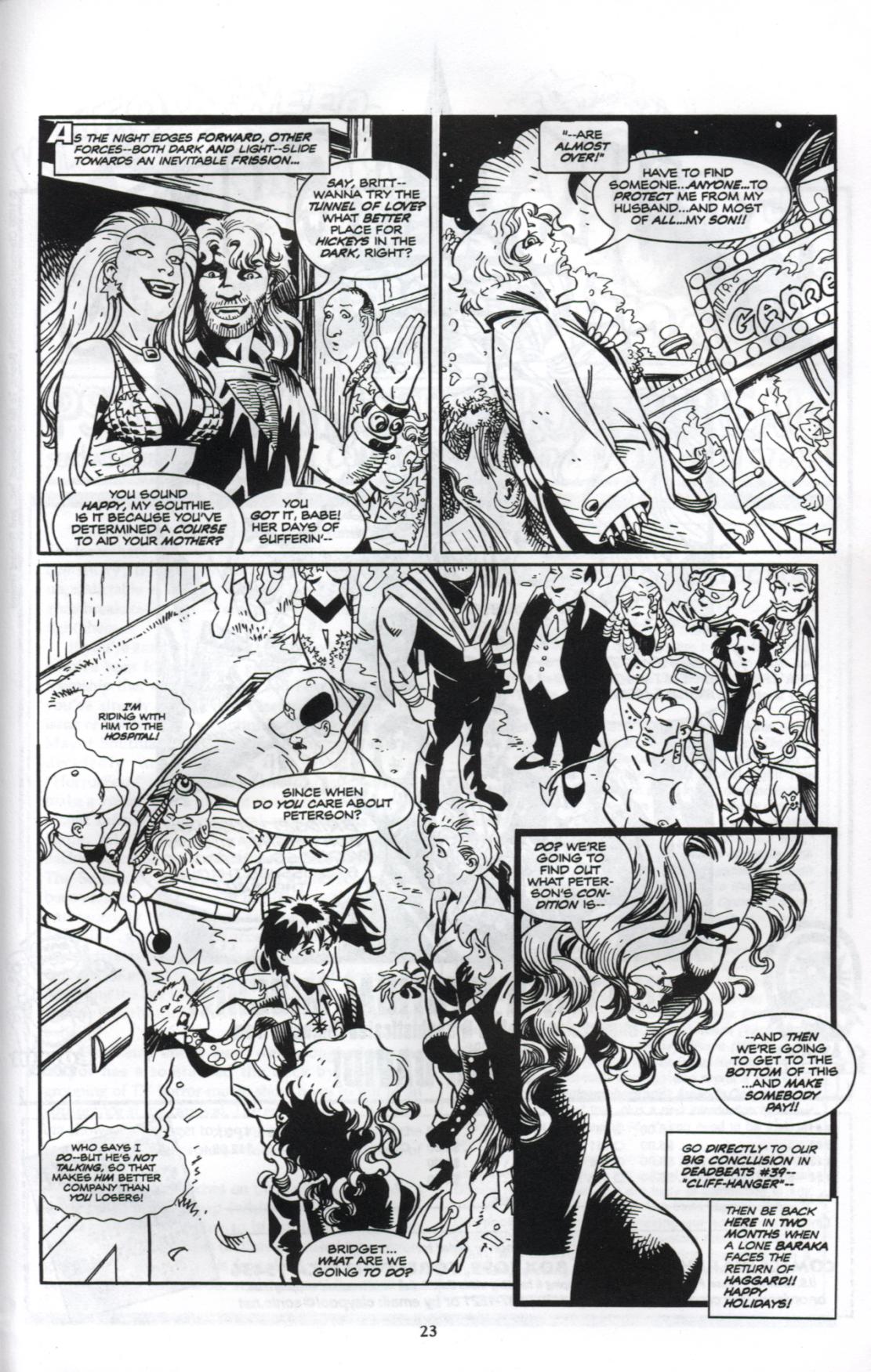 Read online Soulsearchers and Company comic -  Issue #39 - 22