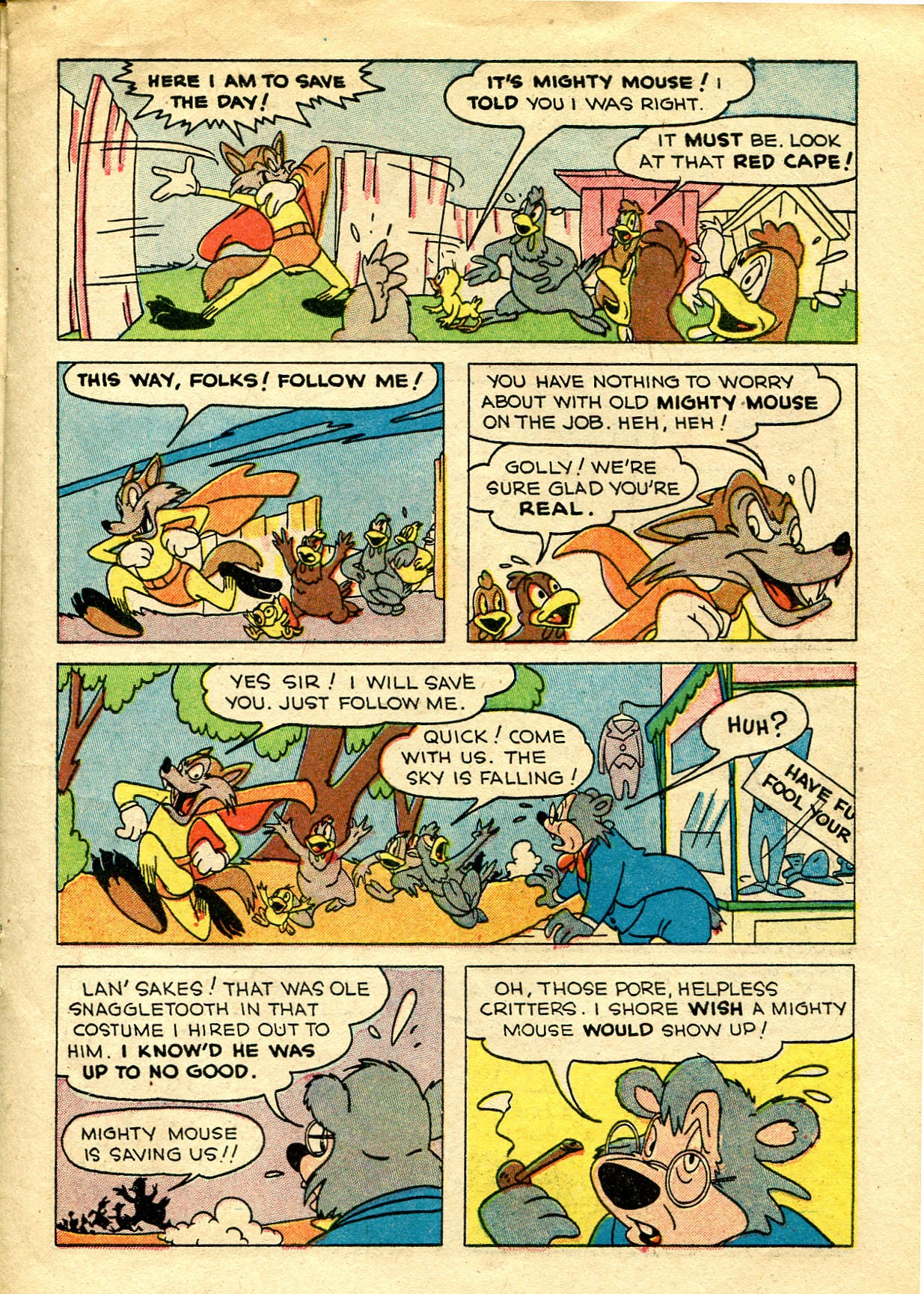 Read online Paul Terry's Mighty Mouse Comics comic -  Issue #10 - 15