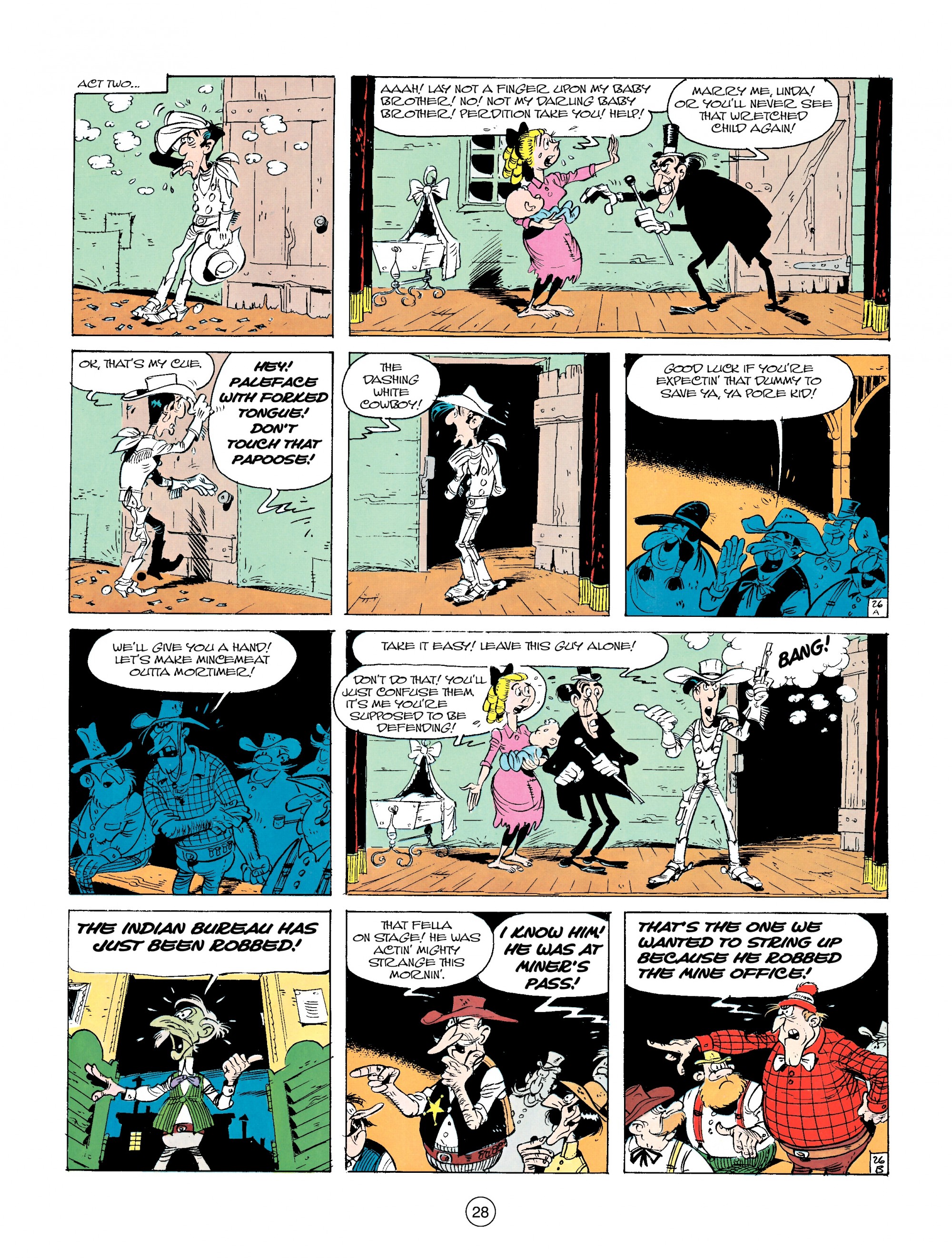 Read online A Lucky Luke Adventure comic -  Issue #14 - 28