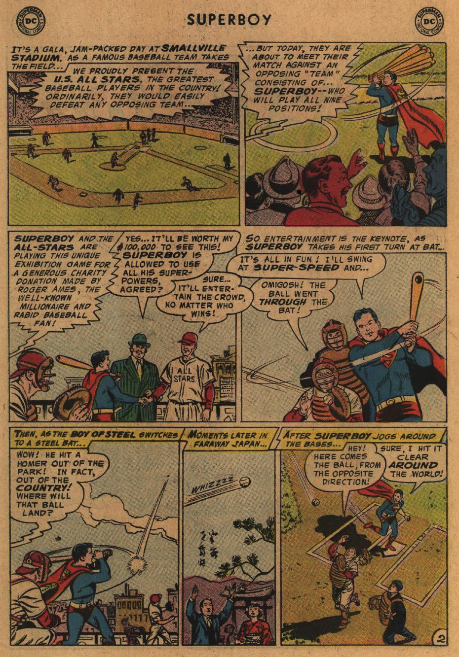 Read online Superboy (1949) comic -  Issue #57 - 24