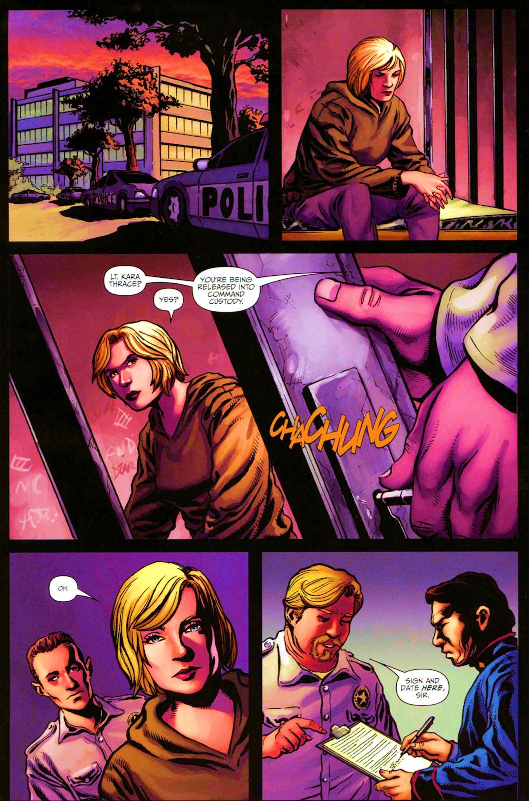 Battlestar Galactica: Season Zero issue 7 - Page 19