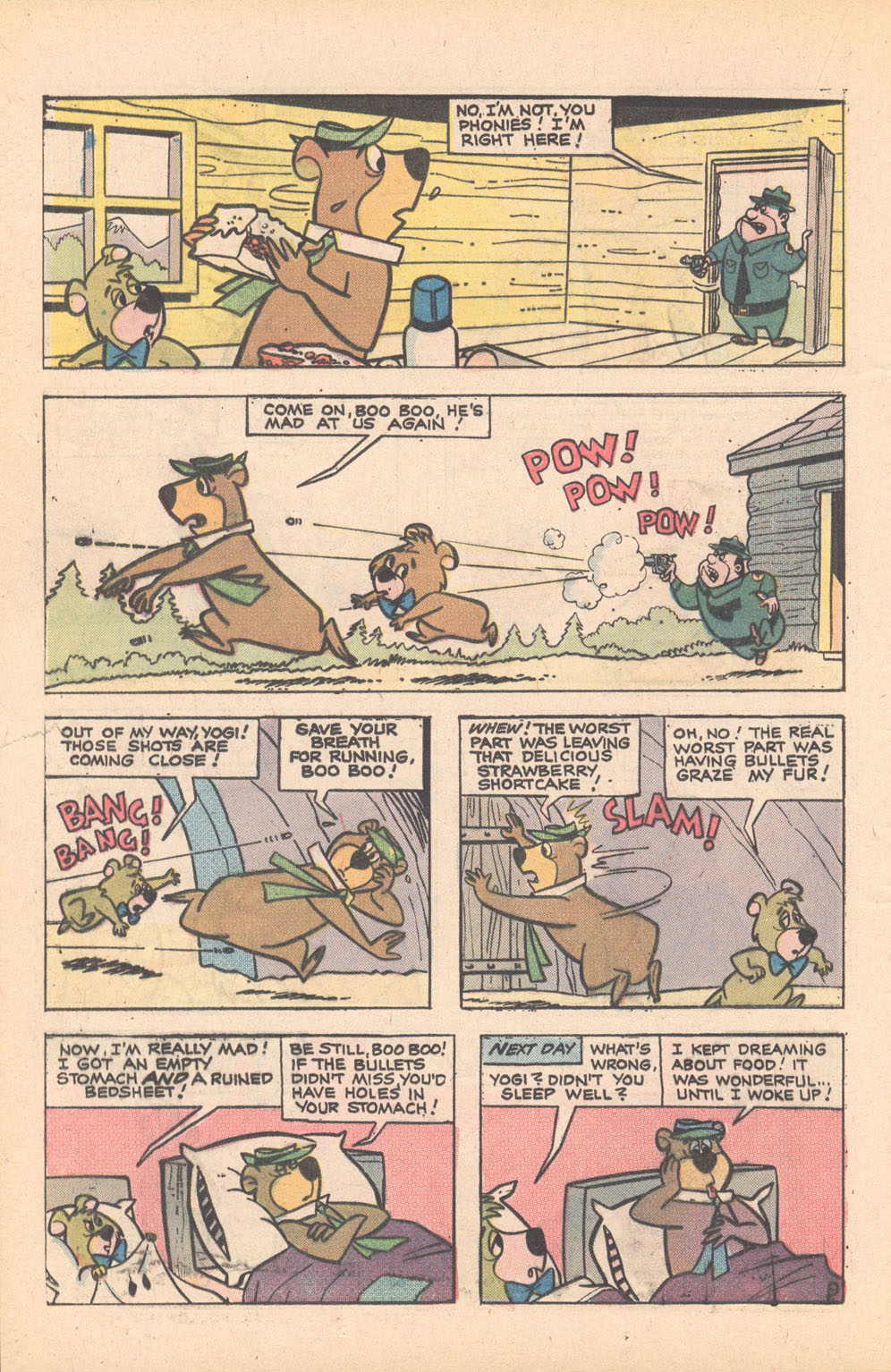 Read online Yogi Bear (1970) comic -  Issue #7 - 12