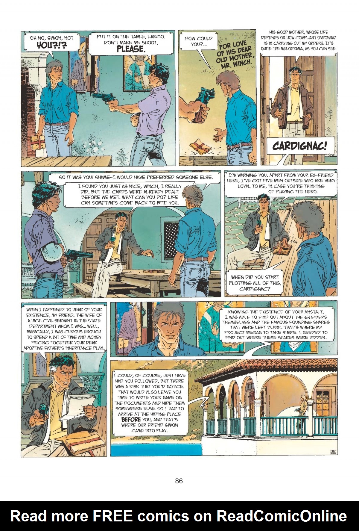 Read online Largo Winch comic -  Issue # TPB 1 - 86
