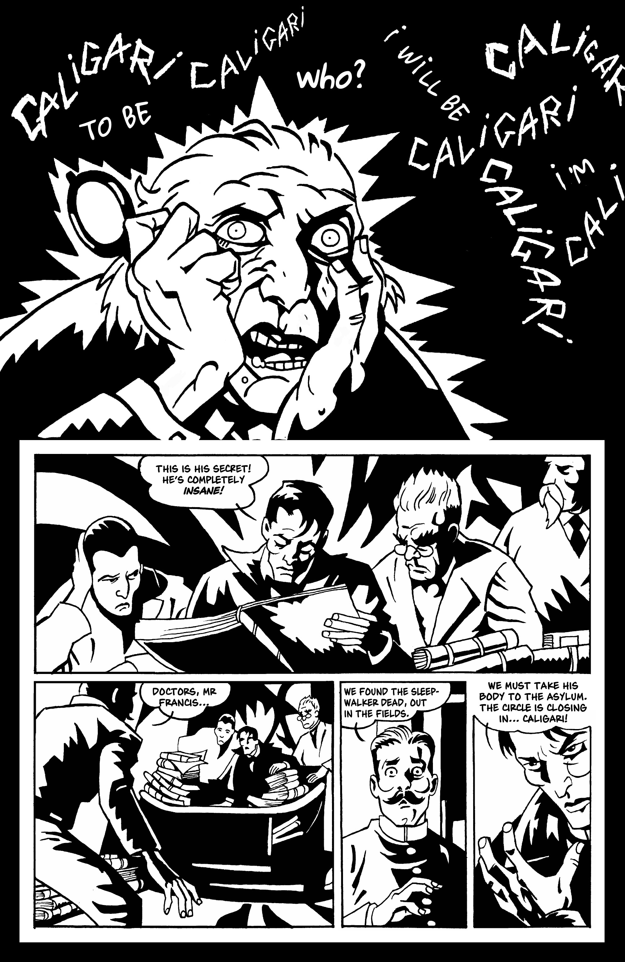 Read online The Cabinet of Doctor Caligari comic -  Issue #2 - 20