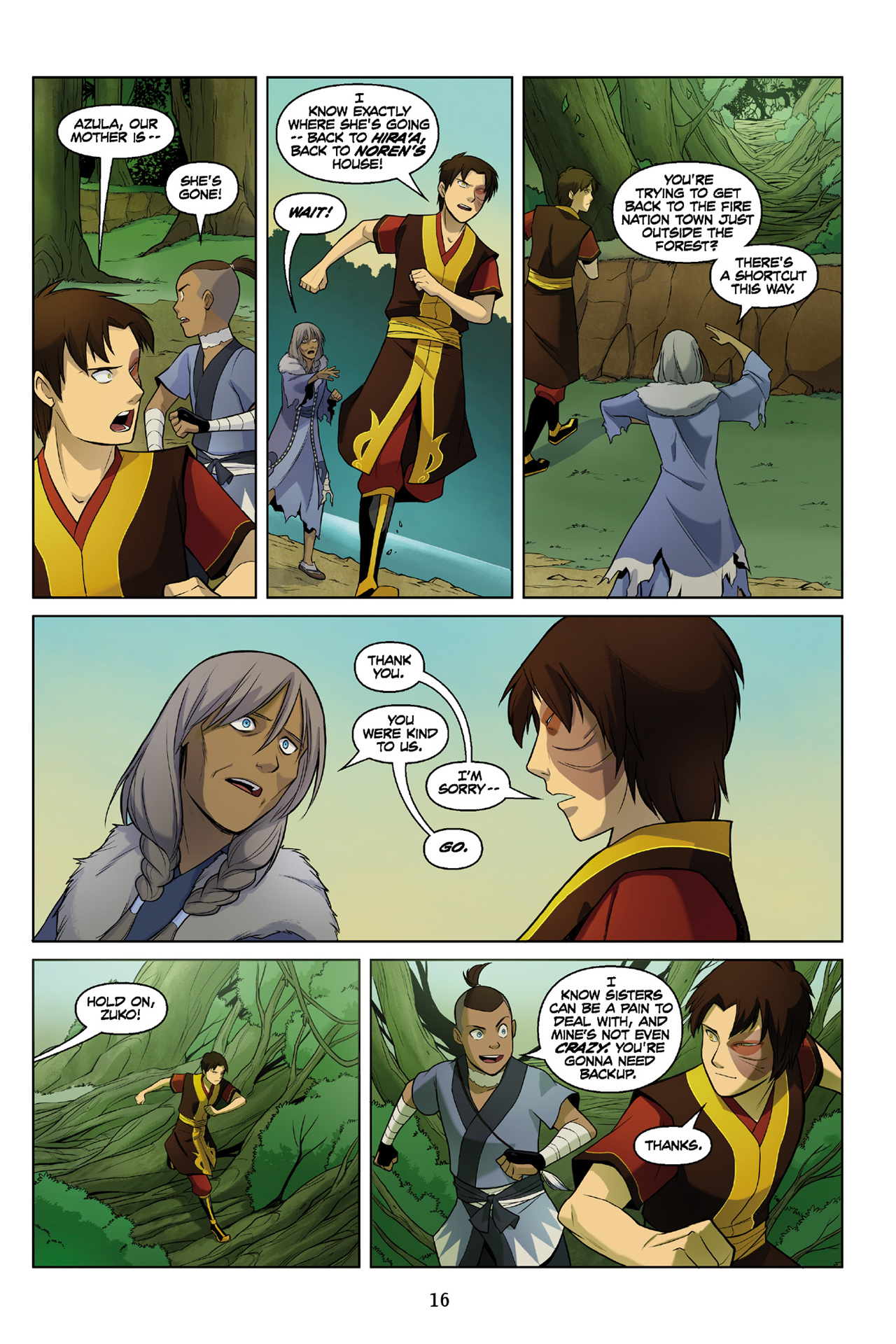 Read online Nickelodeon Avatar: The Last Airbender - The Search comic -  Issue # Part 3 - 17